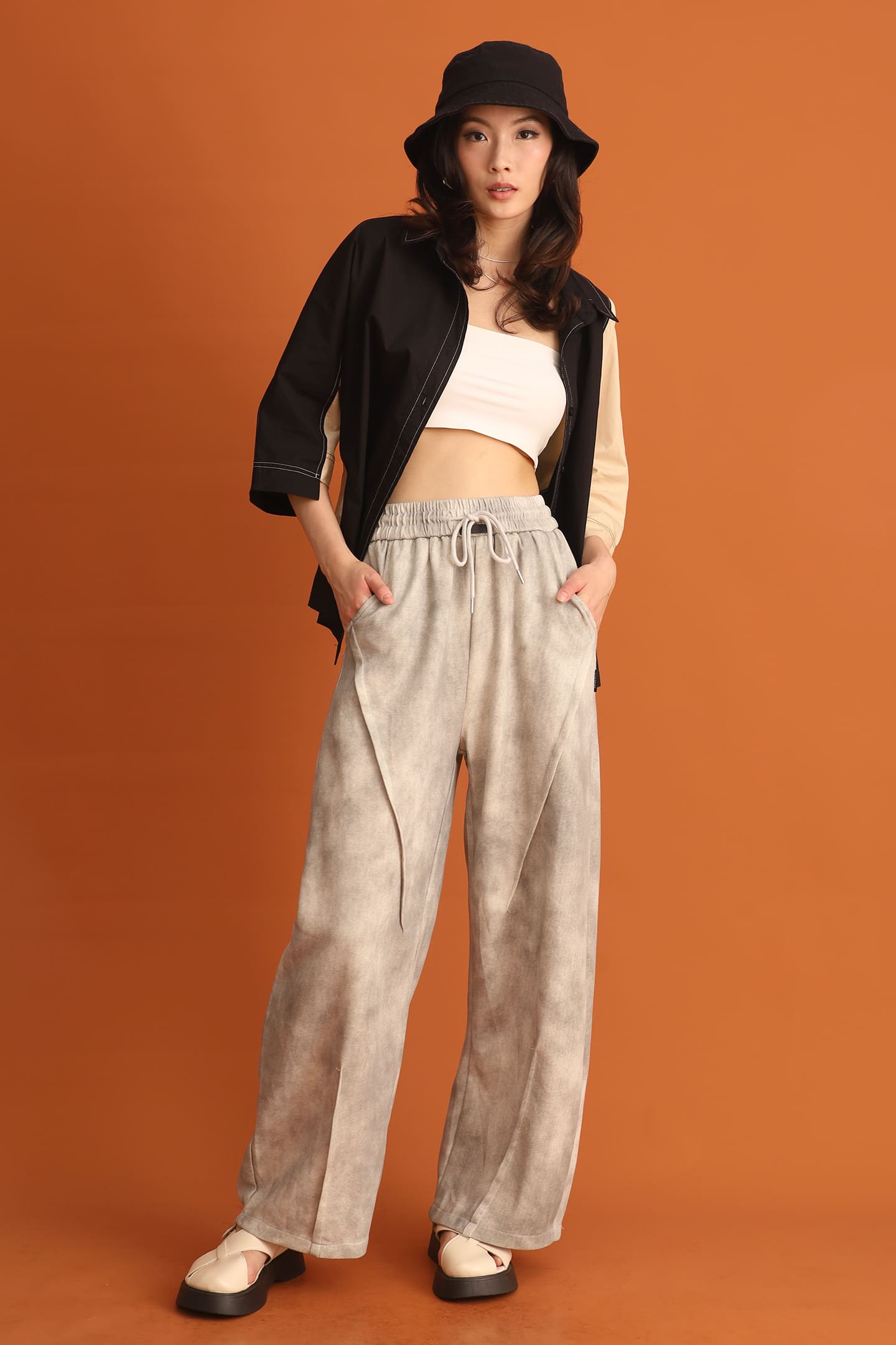 CHOSEN - Boa Pants in Off White