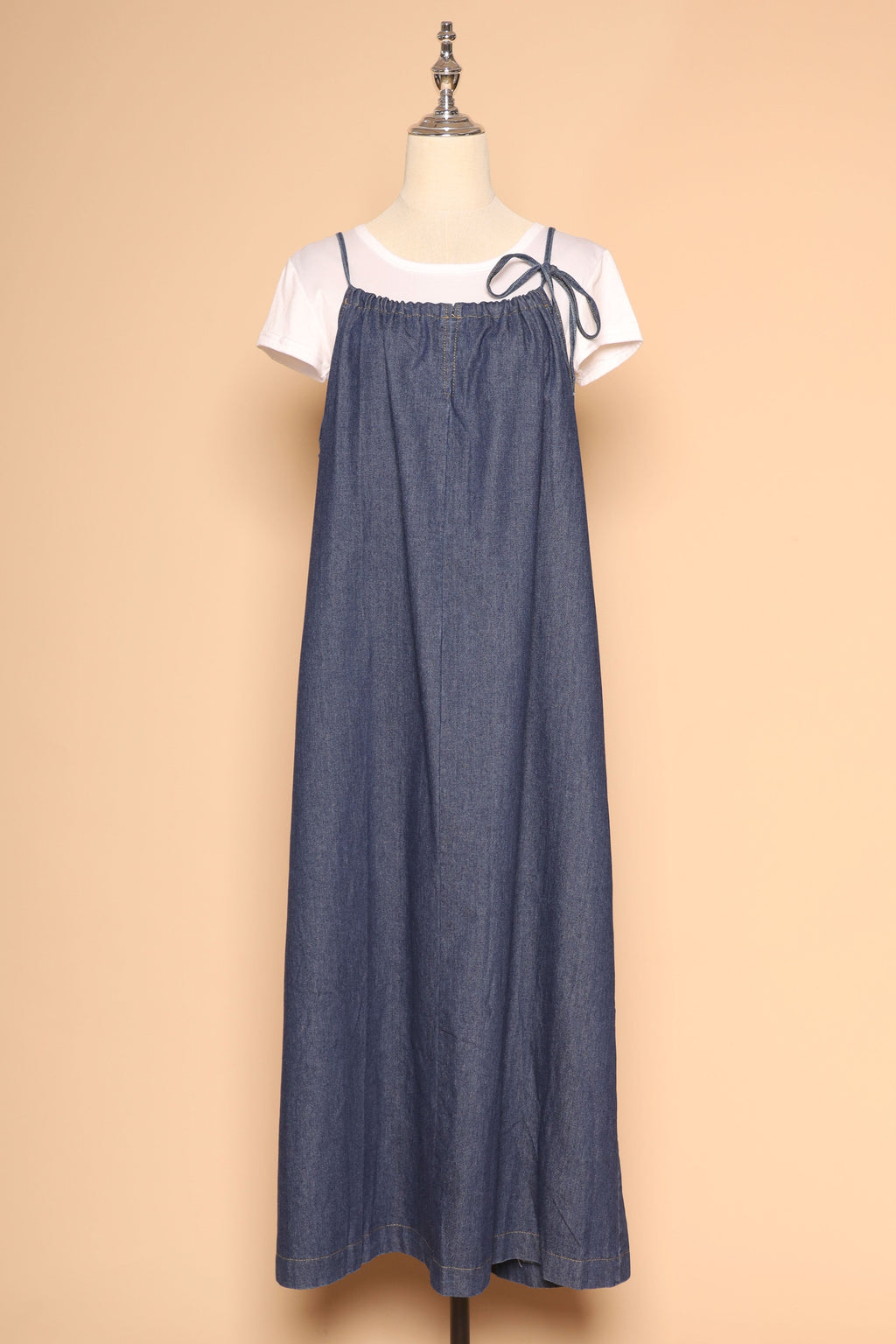 PO - Aoki Denim Pinafore Dress