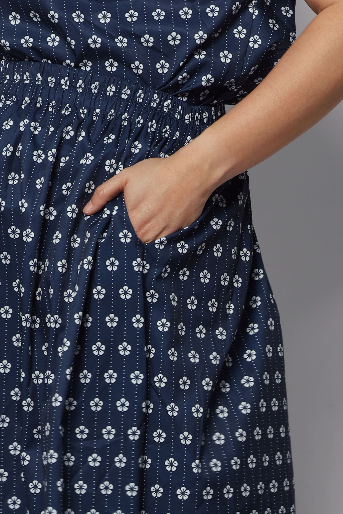 Akemi 2 in 1 Top and Culottes Set in Tiny Motiffs
