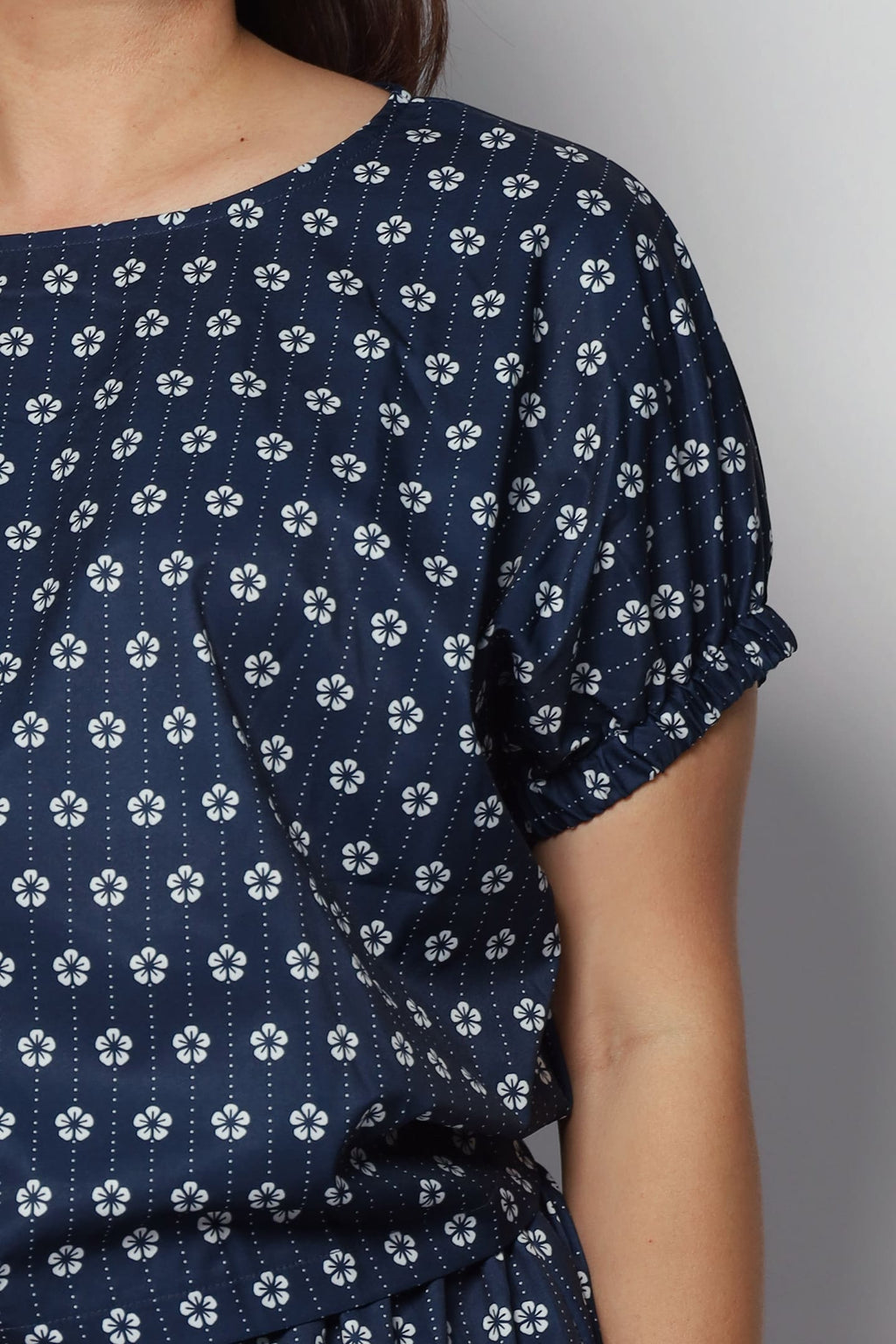 Akemi 2 in 1 Top and Culottes Set in Tiny Motiffs