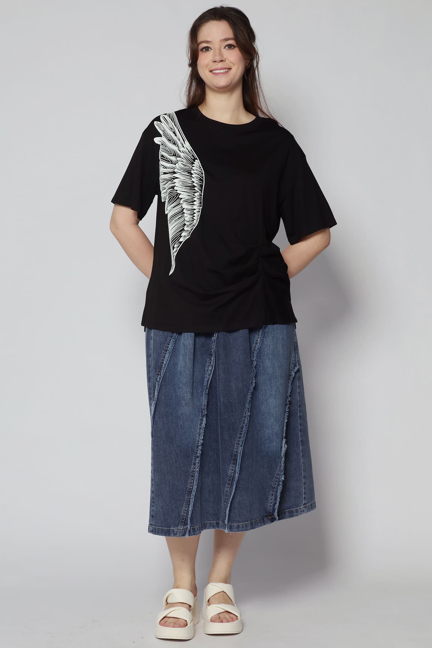 Angel Wings Printed Top