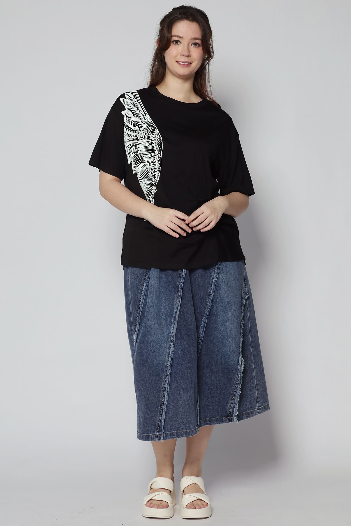 Angel Wings Printed Top