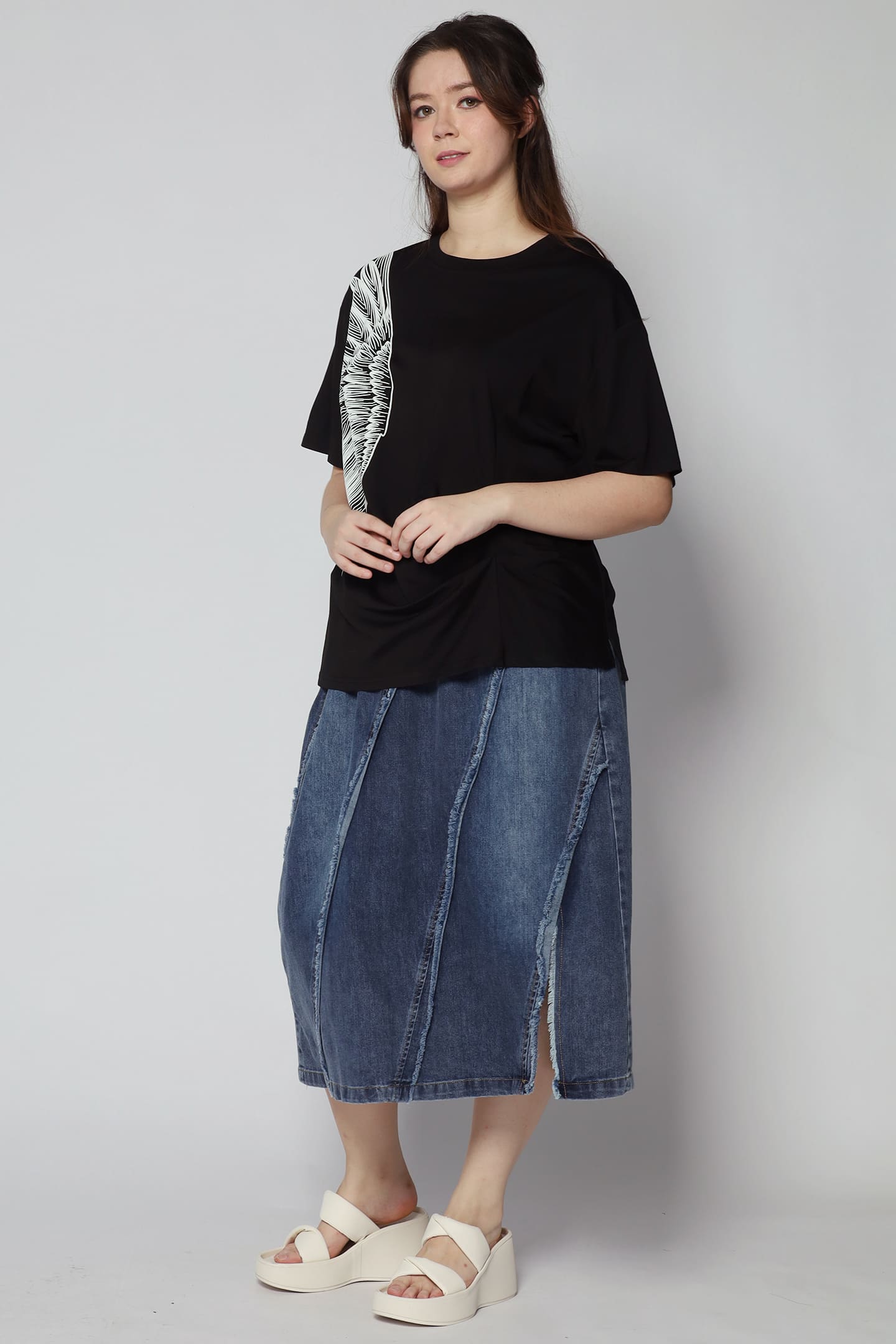 Angel Wings Printed Top
