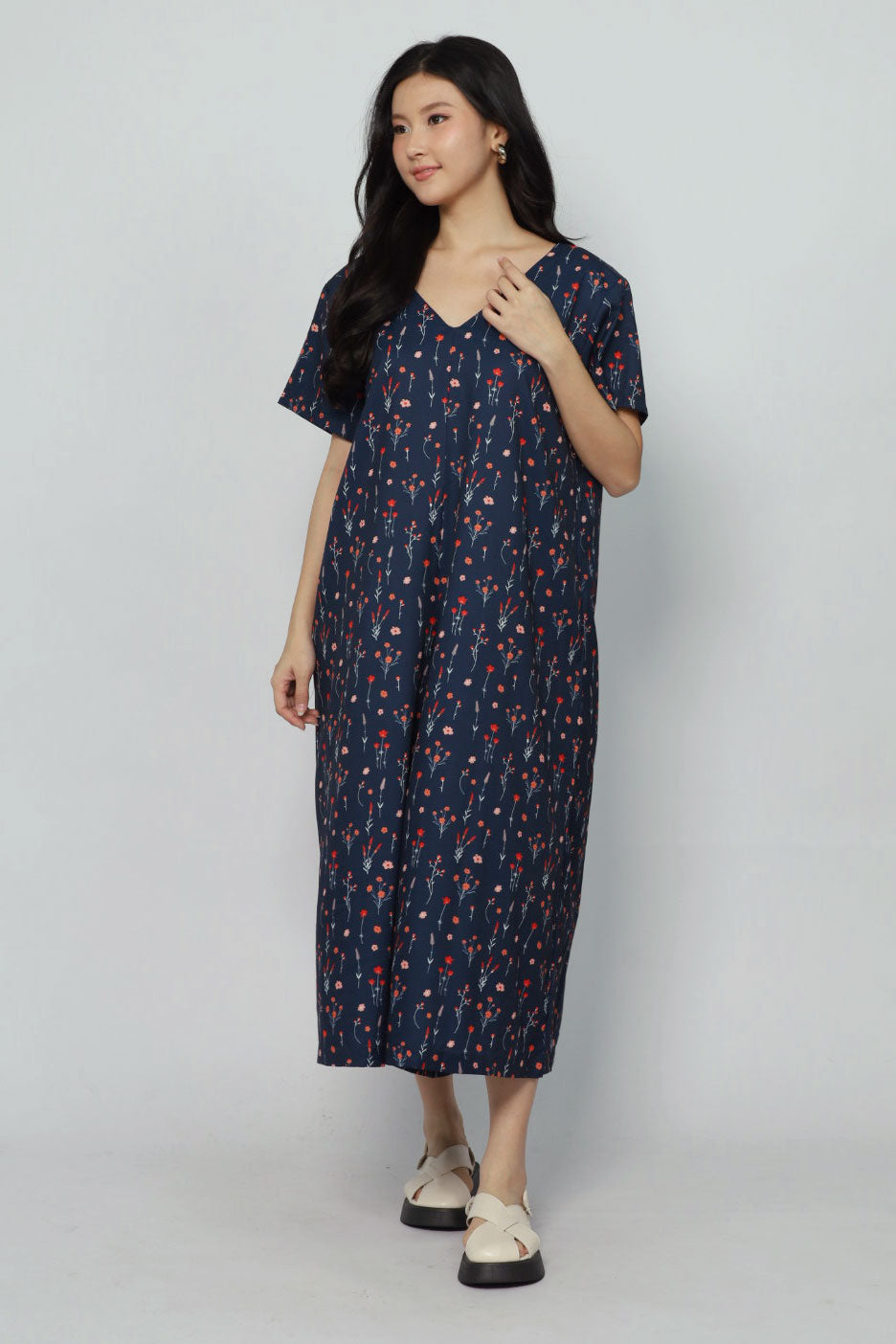 Shirokuro Jumpsuit in Meadow Muse