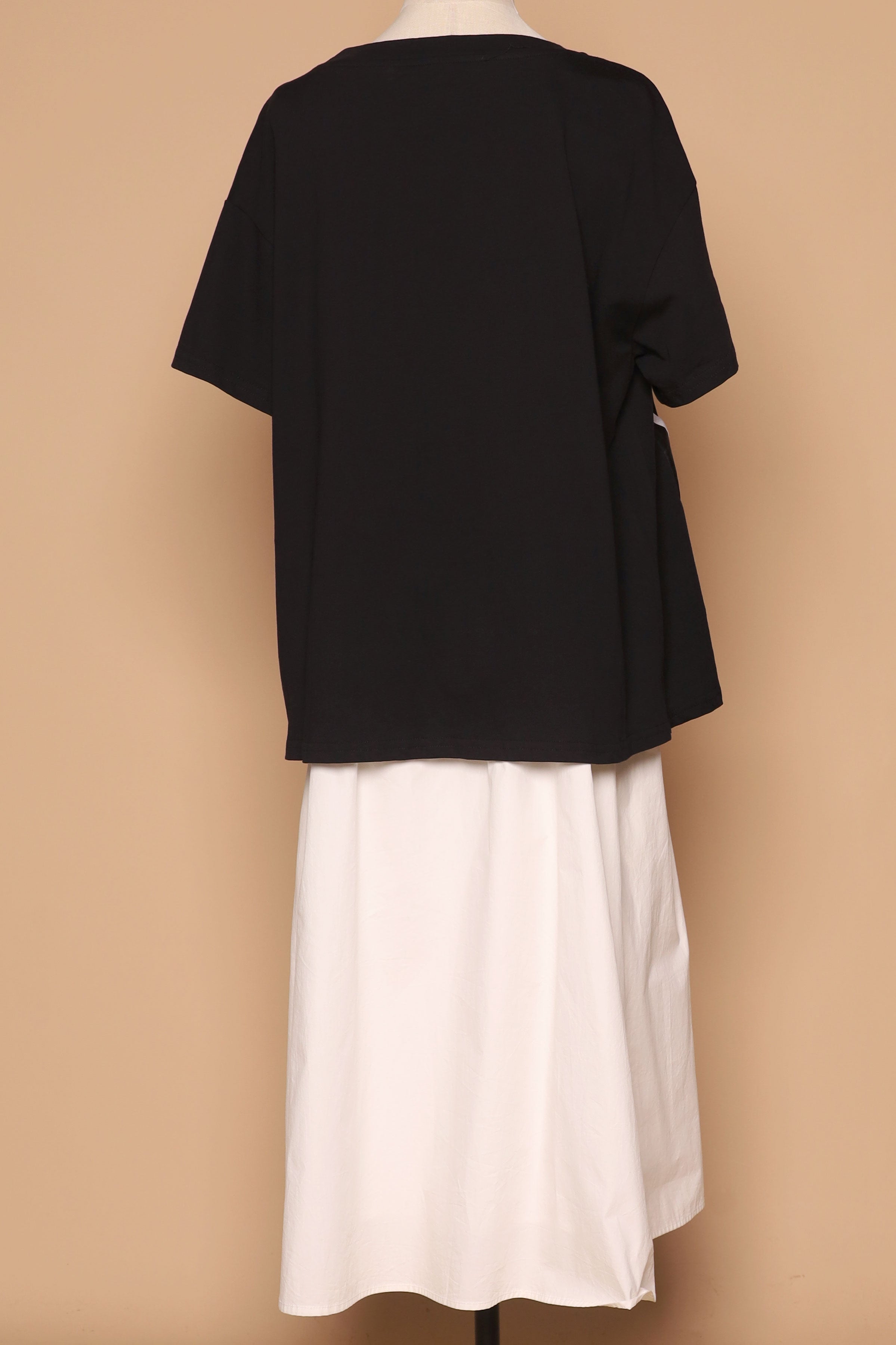 PO - Baeri Rosette Top in Black