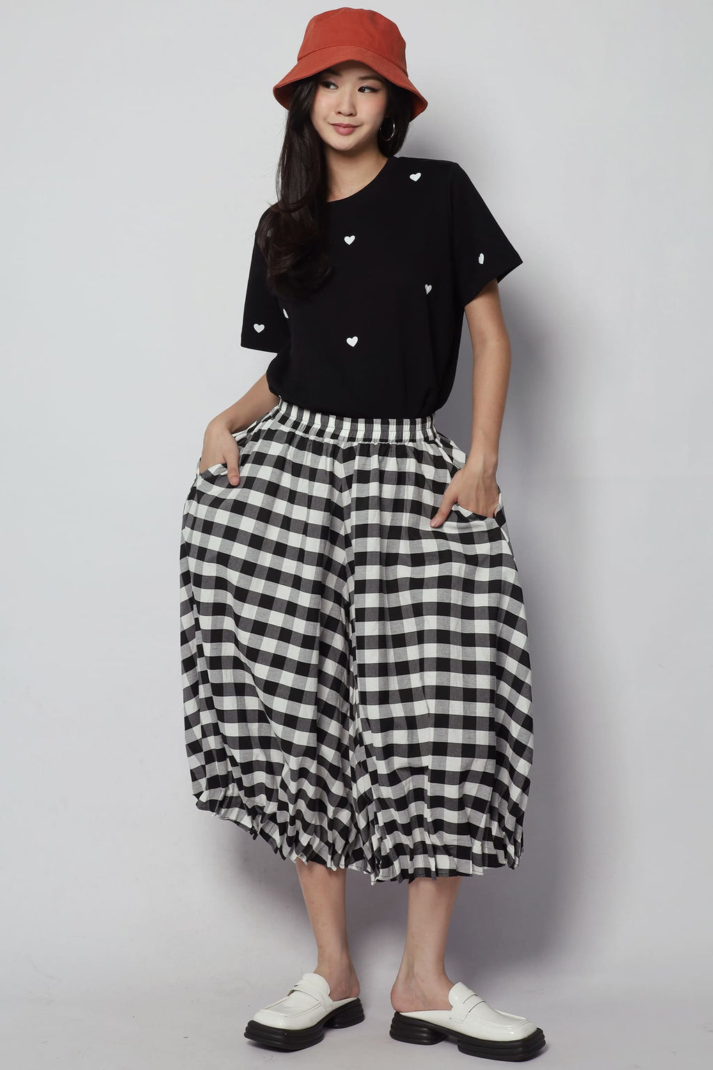 Beau Culottes in Checkerboard