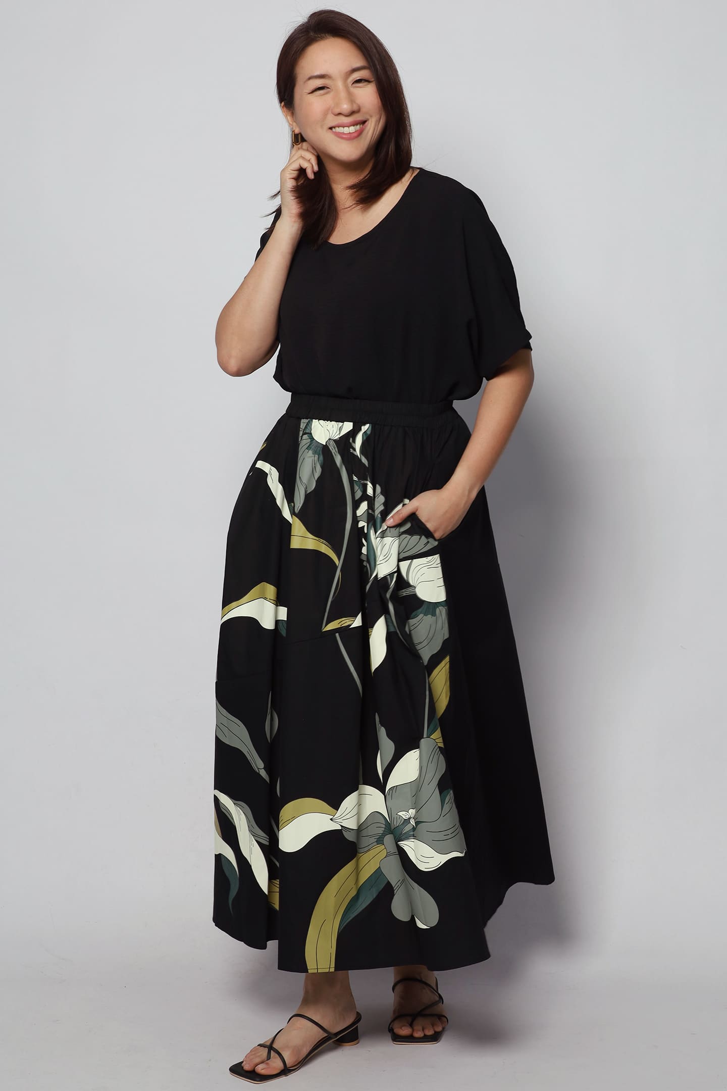 Braxton Floral Skirt