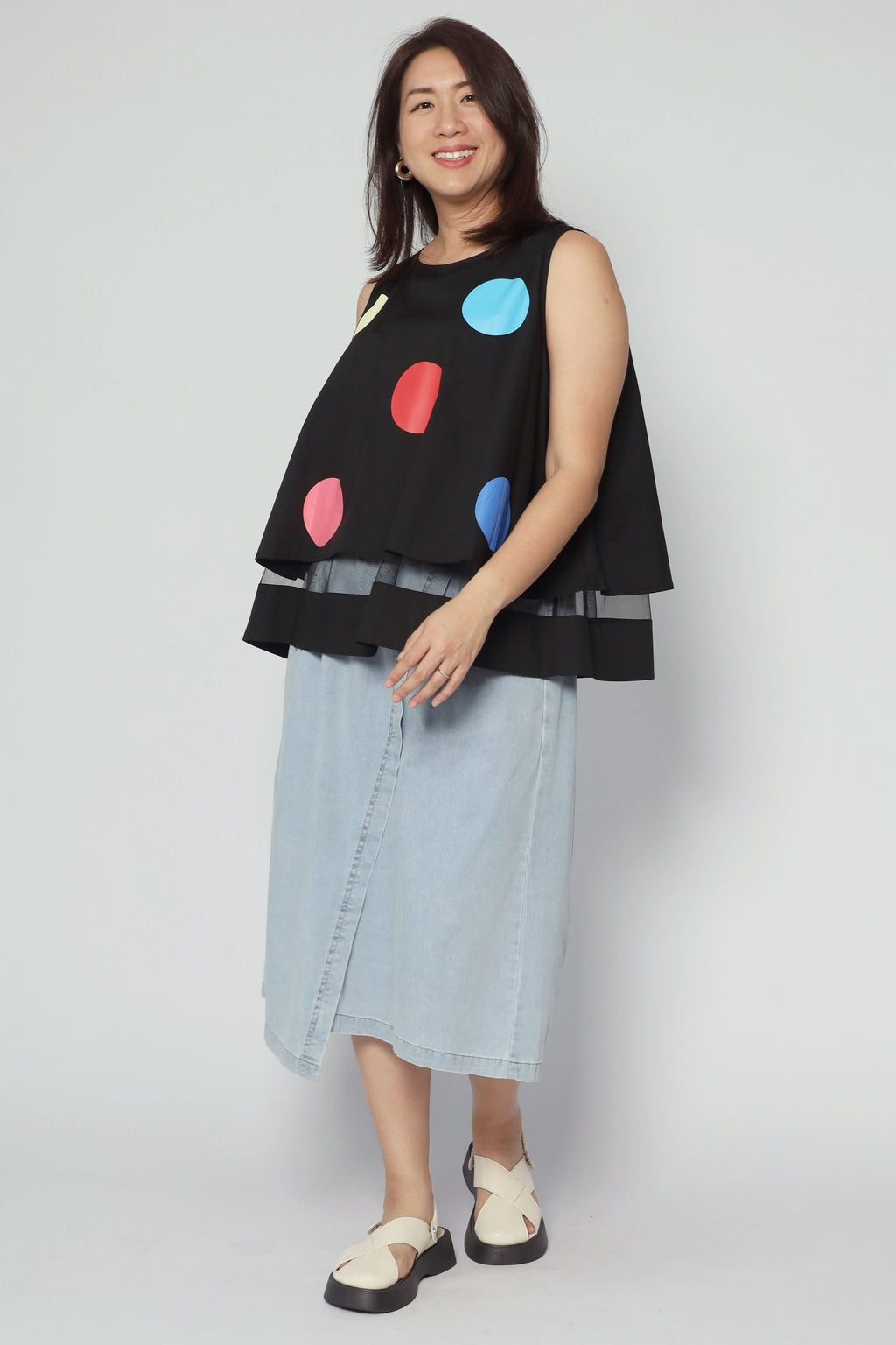 Bubbly Polkadot Top