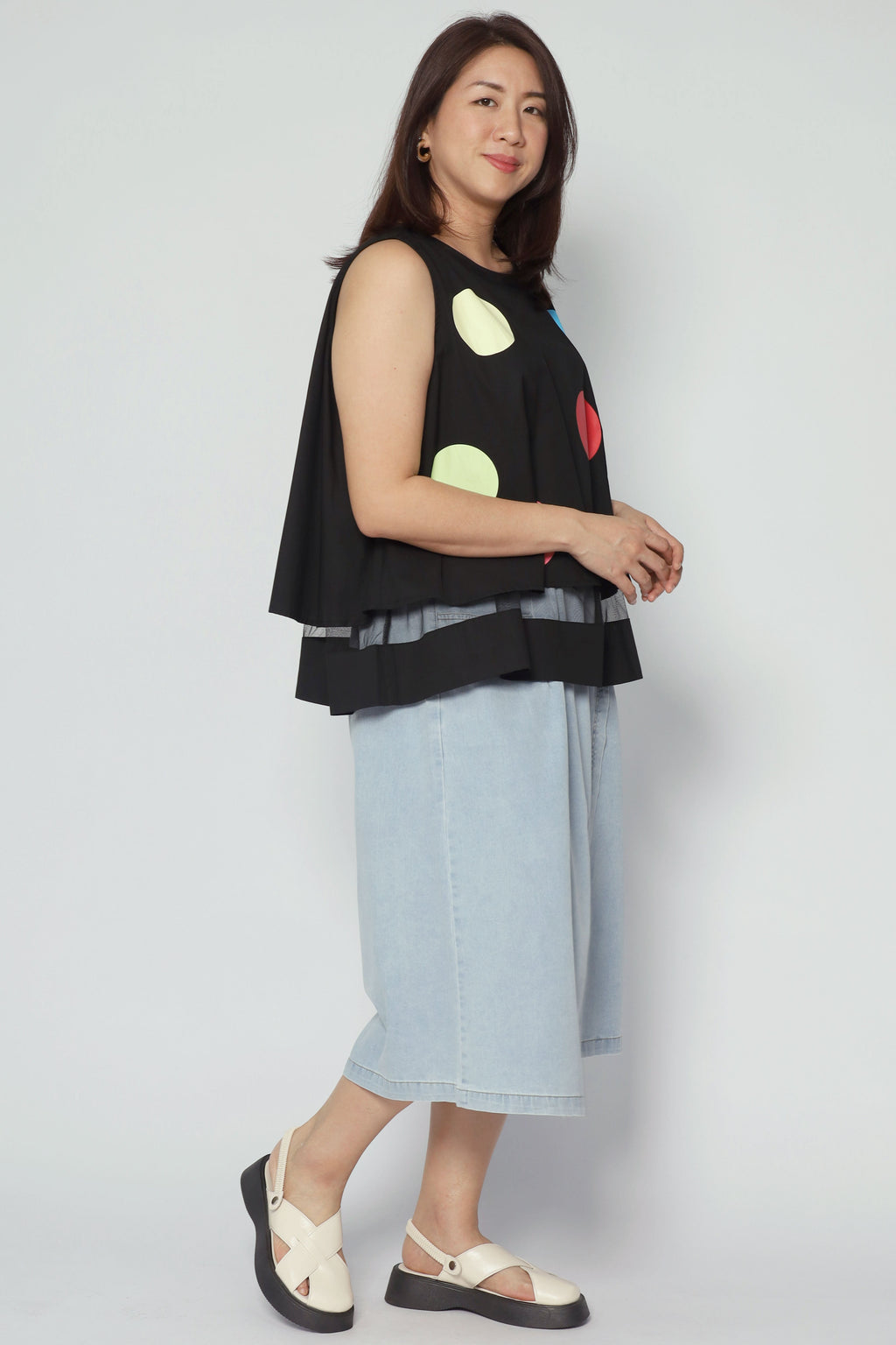 Bubbly Polkadot Top