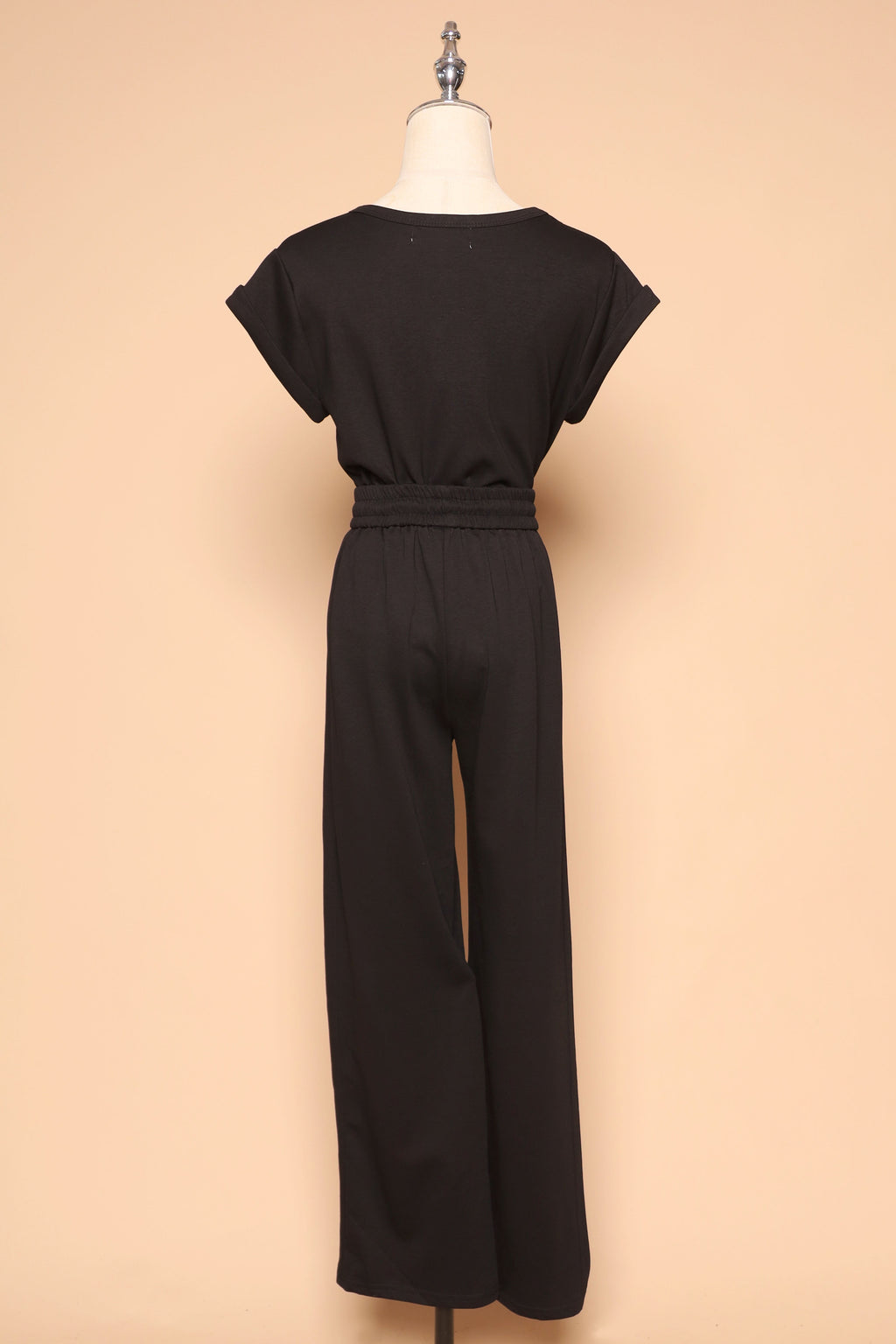 PO - Darla 2 in 1 Top and Pants Set in Black