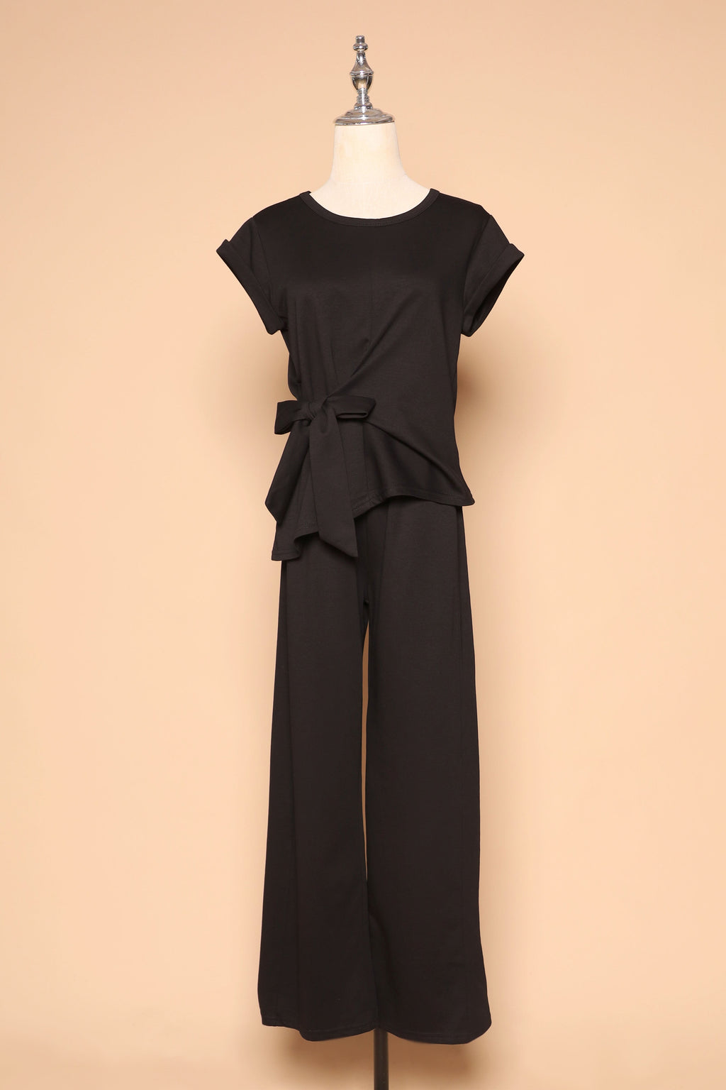 PO - Darla 2 in 1 Top and Pants Set in Black