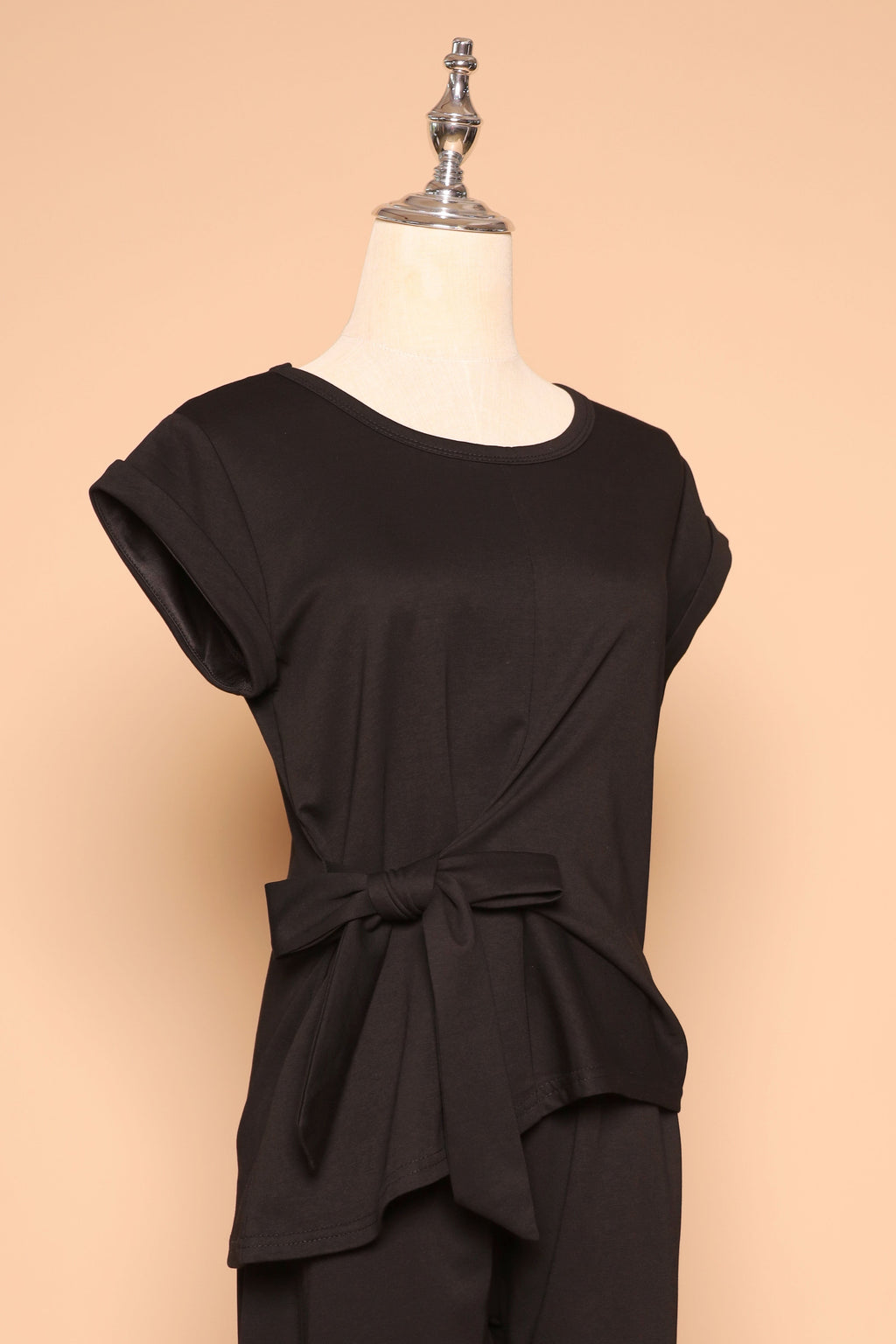 PO - Darla 2 in 1 Top and Pants Set in Black