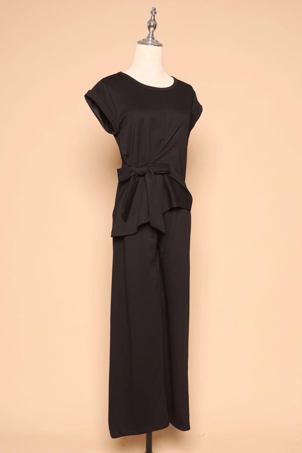 PO - Darla 2 in 1 Top and Pants Set in Black