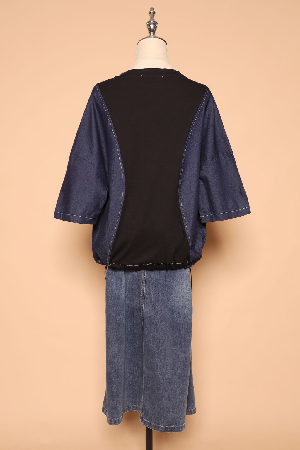 PO - Delilah Top in Denim Black