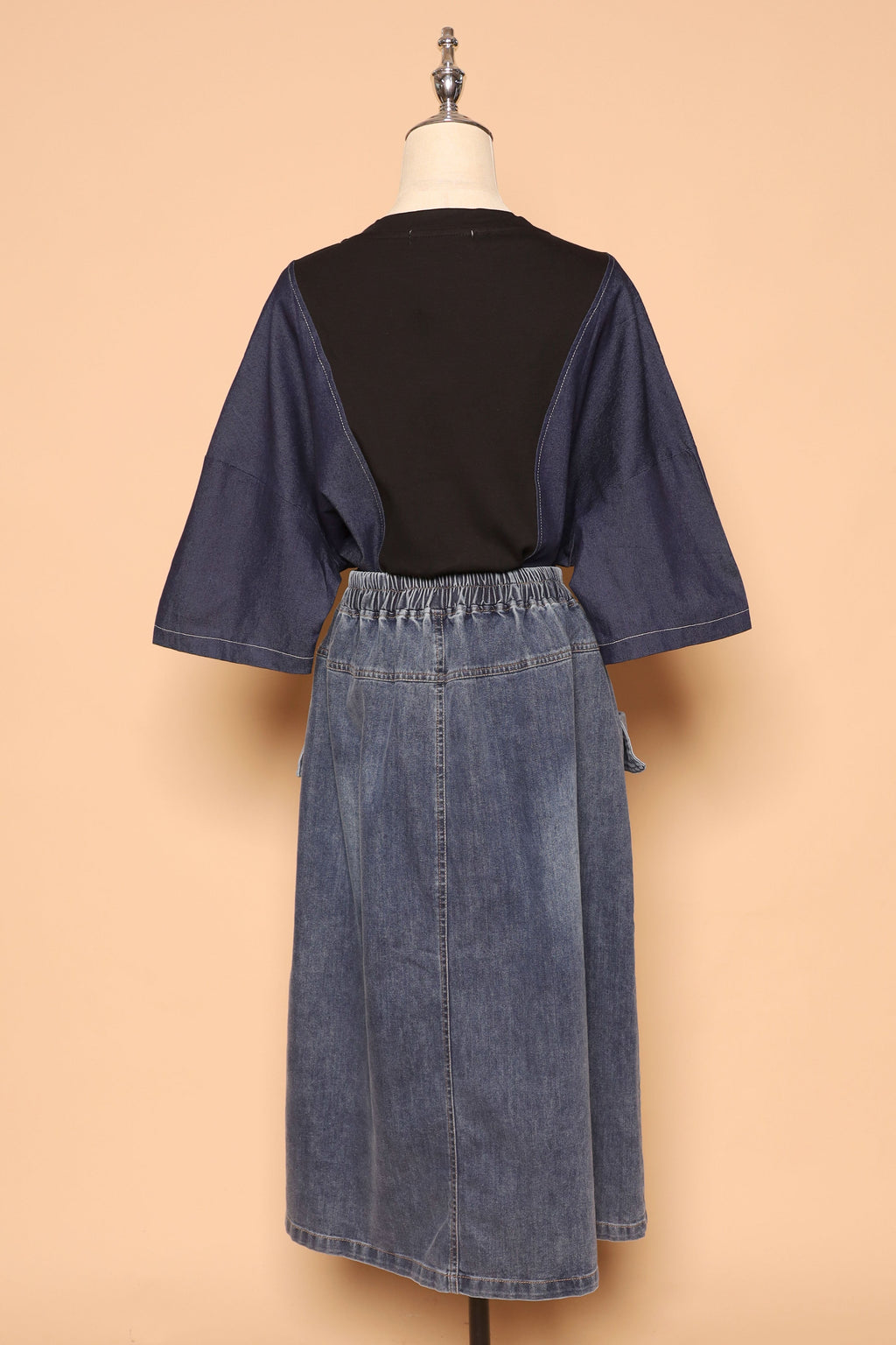 PO - Delilah Top in Denim Black