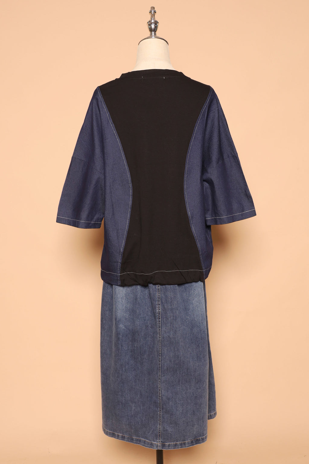 PO - Delilah Top in Denim Black