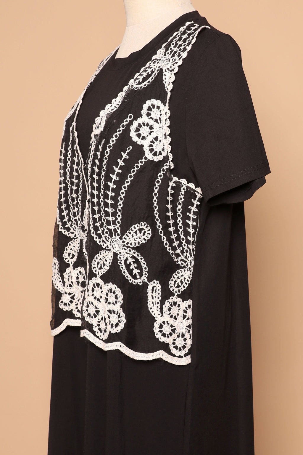 PO - Evin Crochet Vest Dress