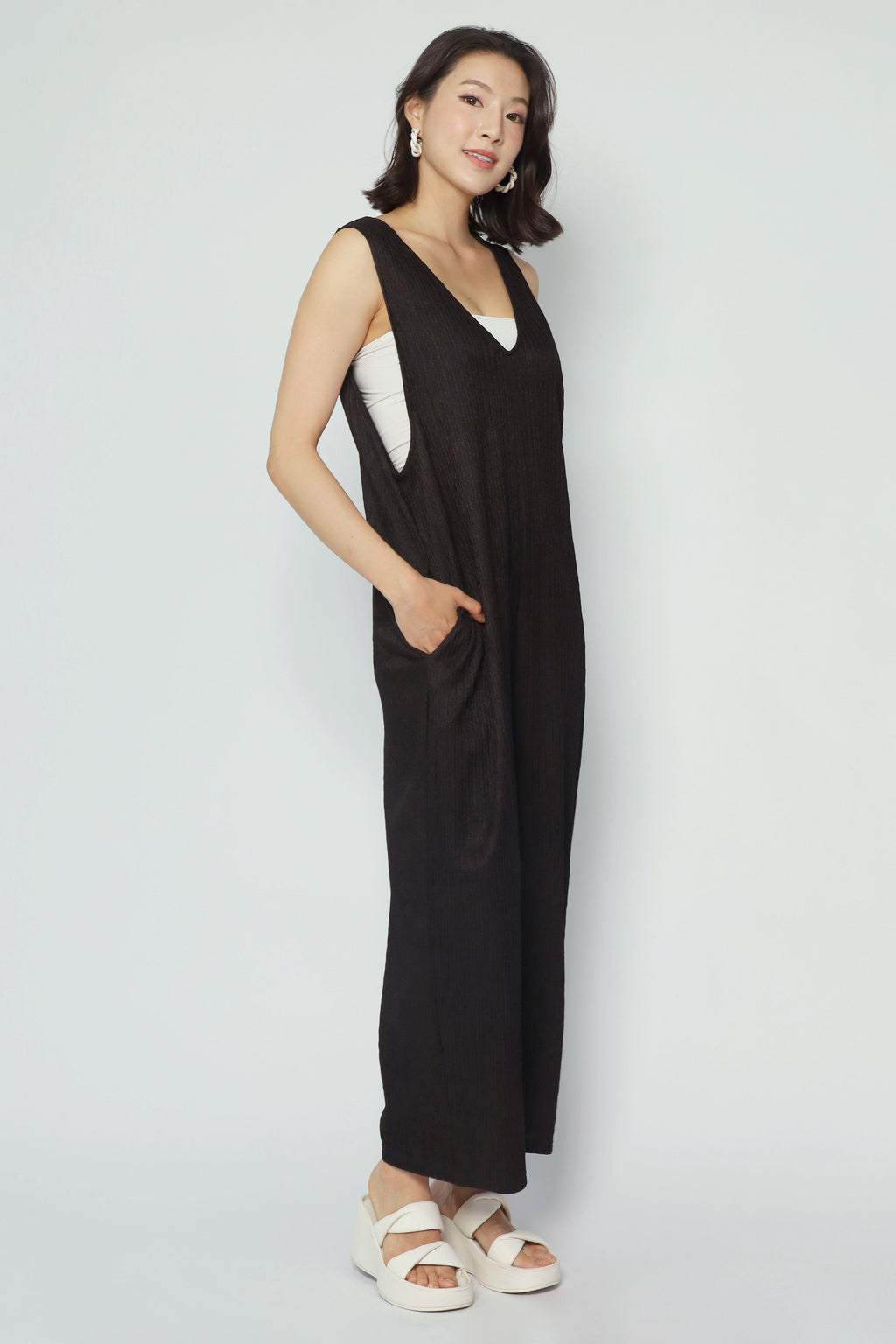 Fable Jumpsuit in Black