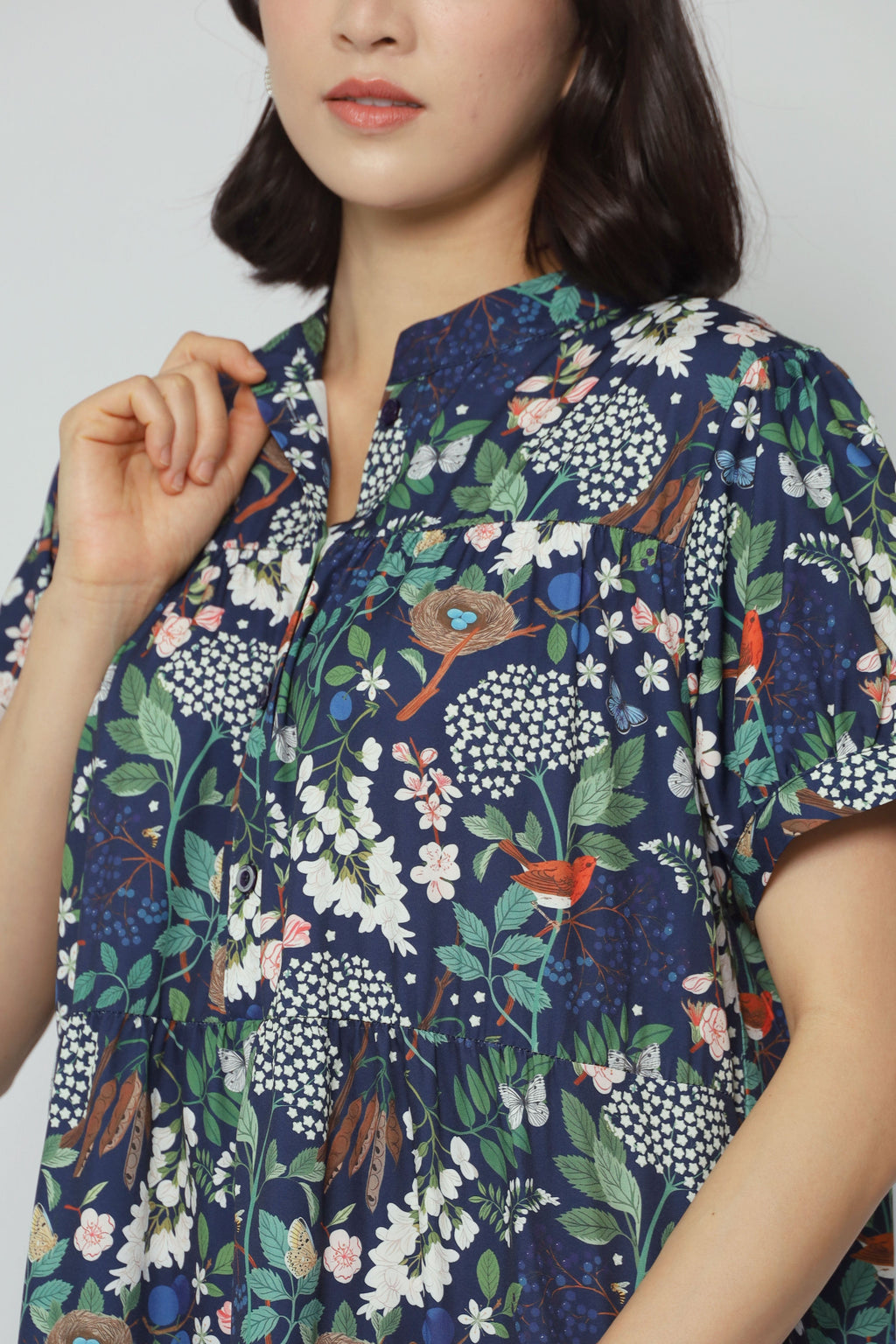 Fifi Dress in Feather Bloom
