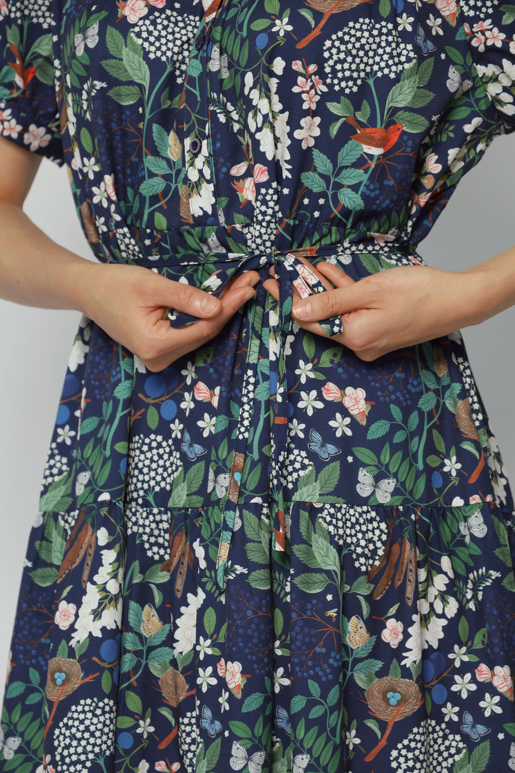 Fifi Dress in Feather Bloom