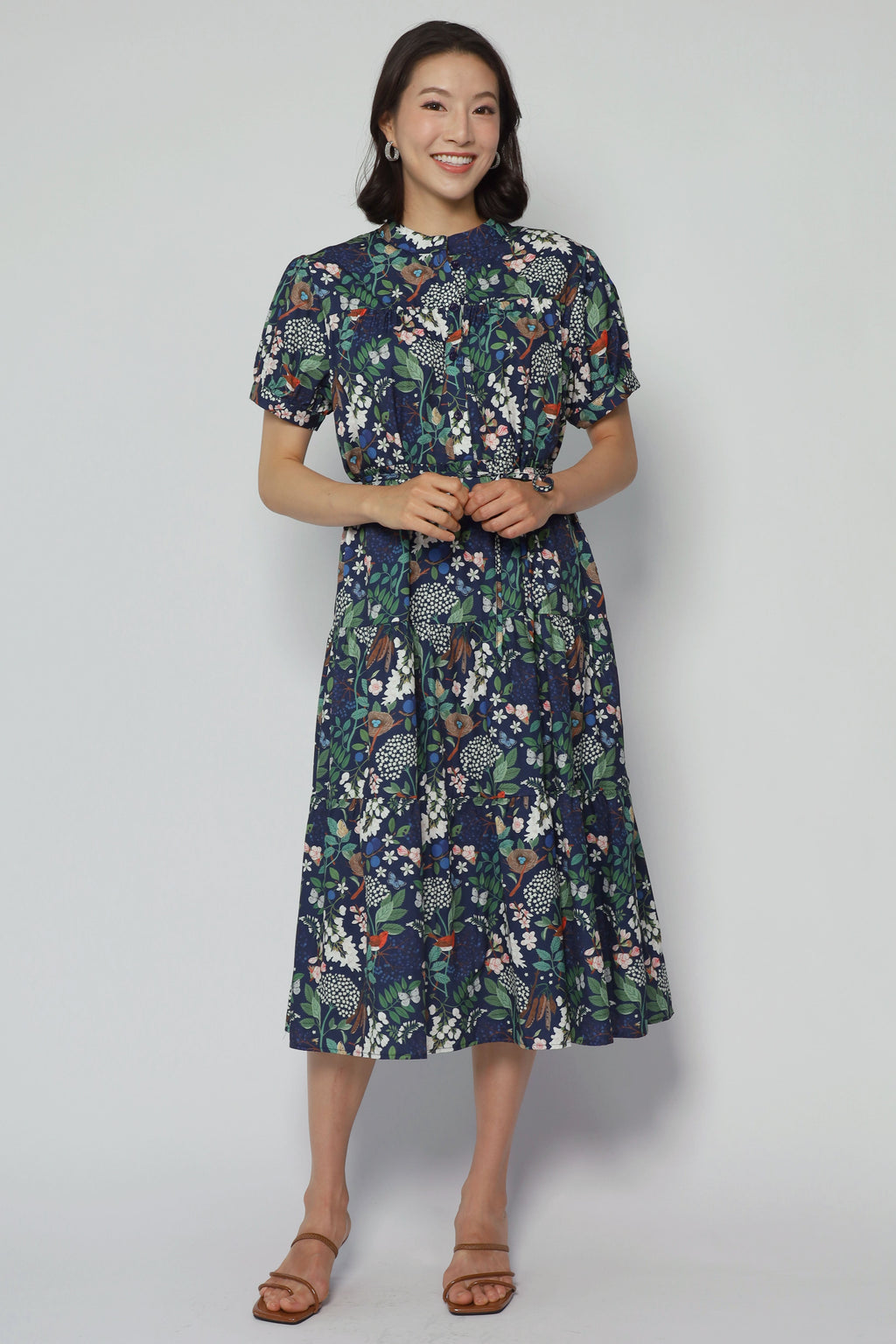 Fifi Dress in Feather Bloom