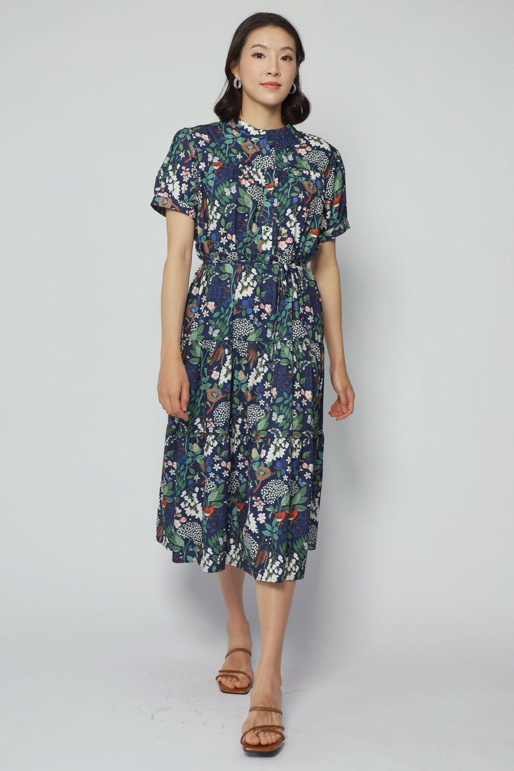 Fifi Dress in Feather Bloom