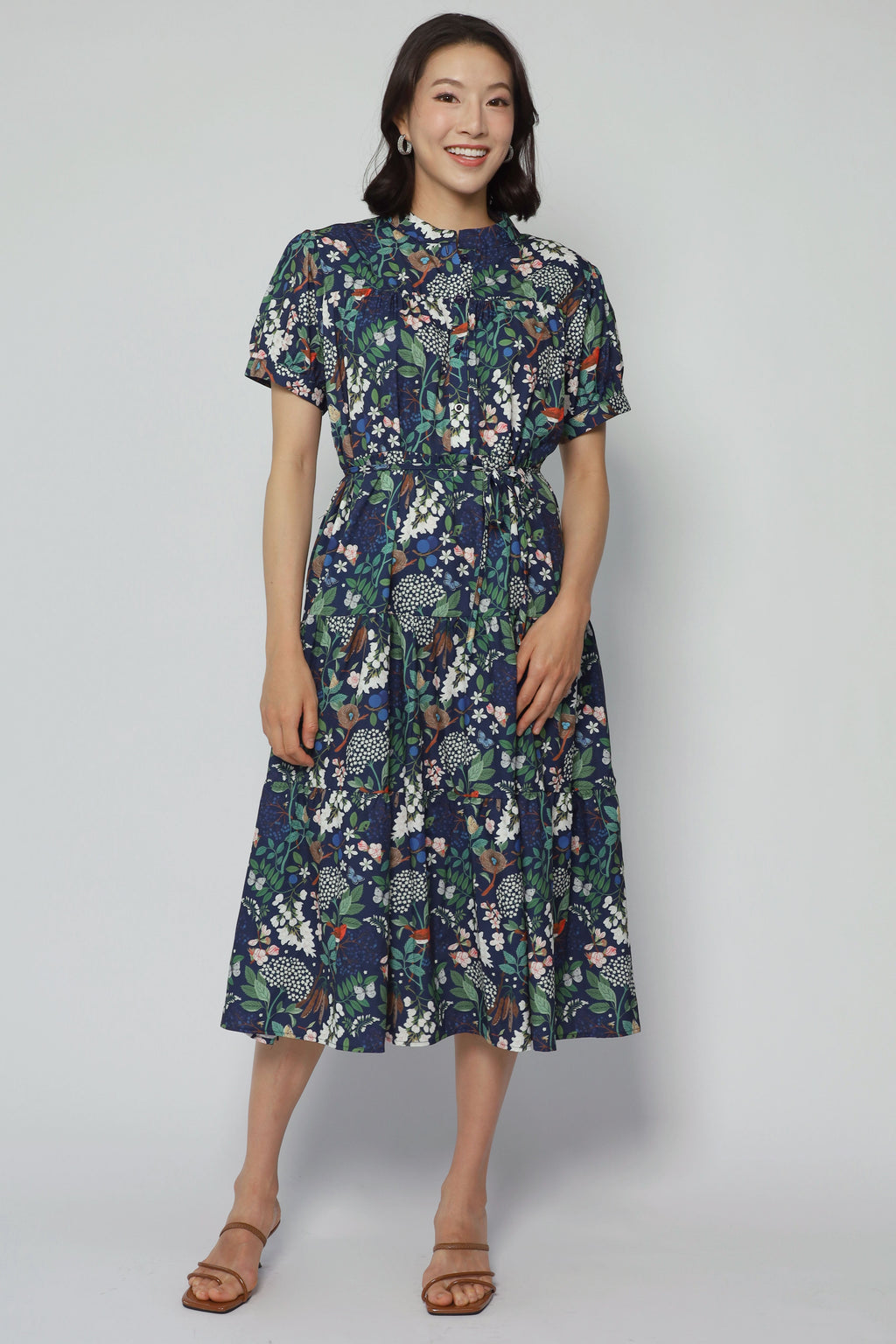 Fifi Dress in Feather Bloom
