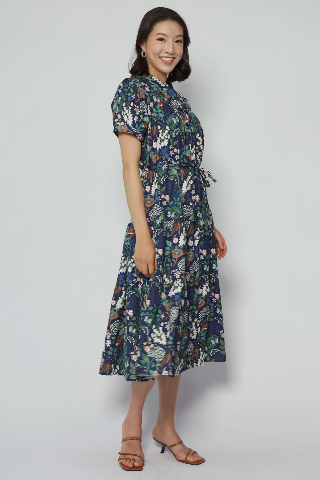 Fifi Dress in Feather Bloom