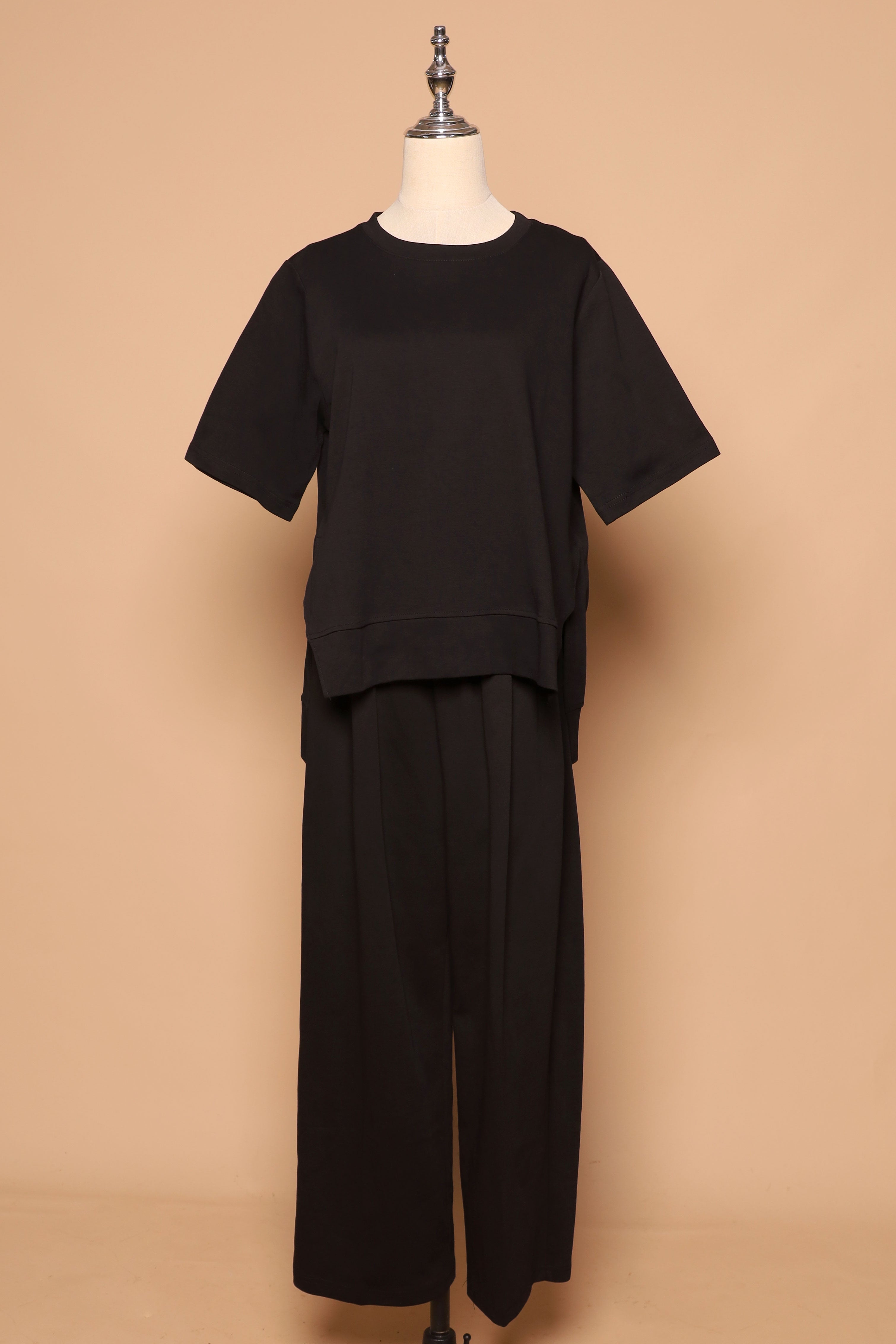 PO - Ford 2 in 1 Top and Pants Set in Black