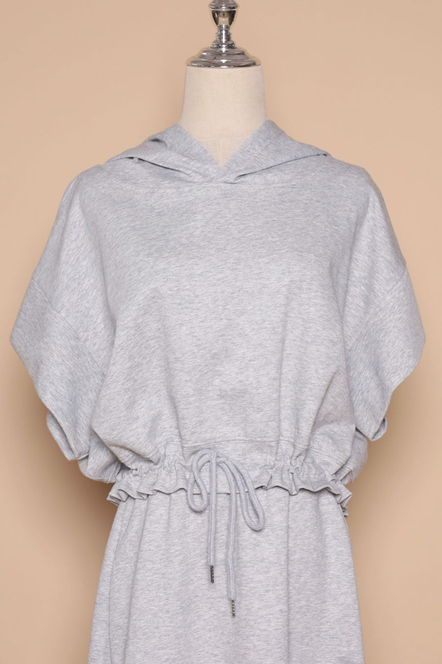 PO - Hanny 2 in 1 Top and Skirt Set in Grey
