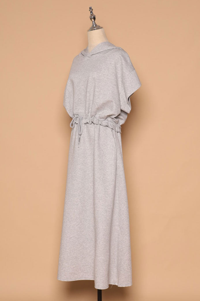 PO - Hanny 2 in 1 Top and Skirt Set in Grey