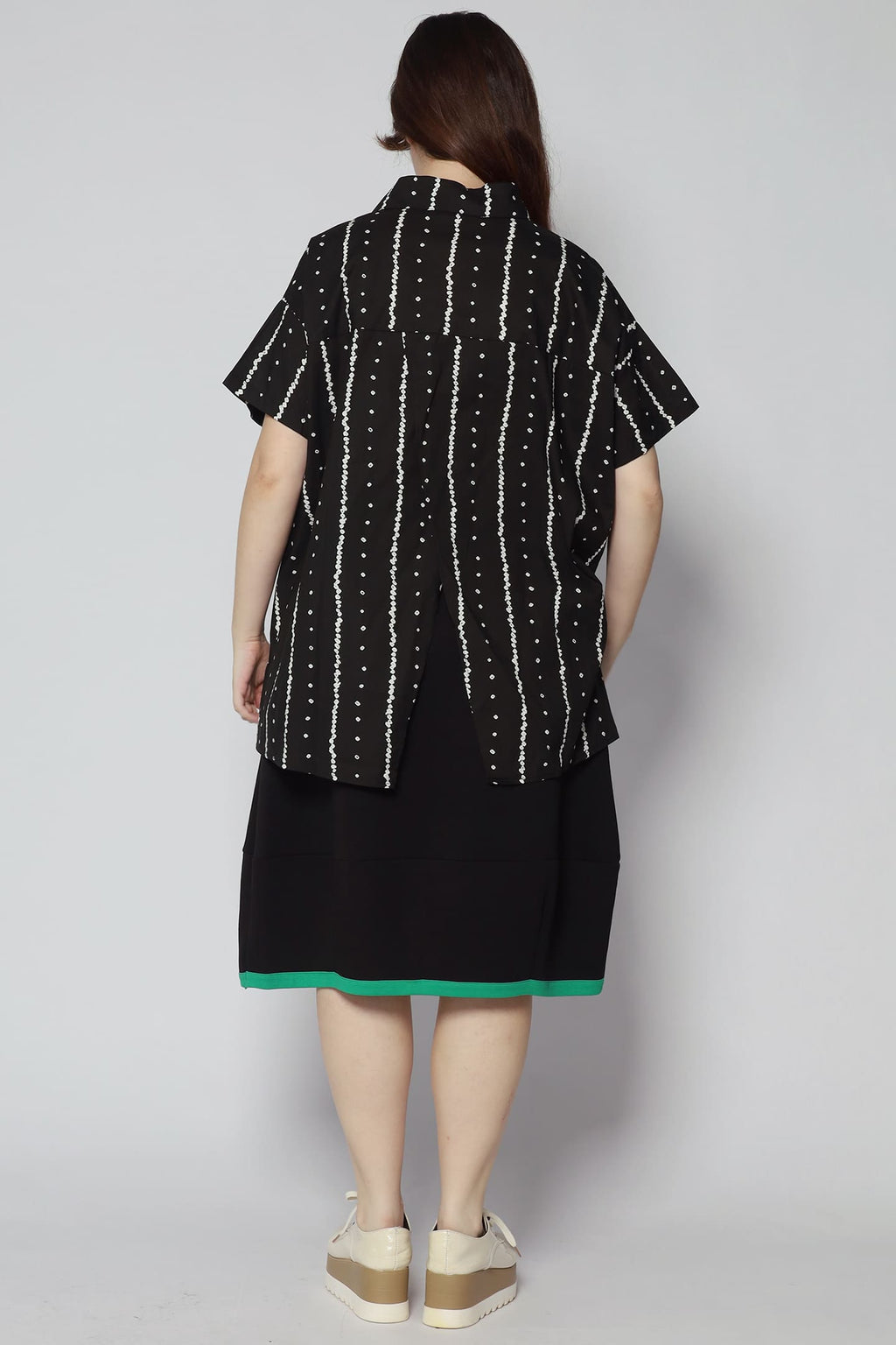 Heidi Open back Top in Black