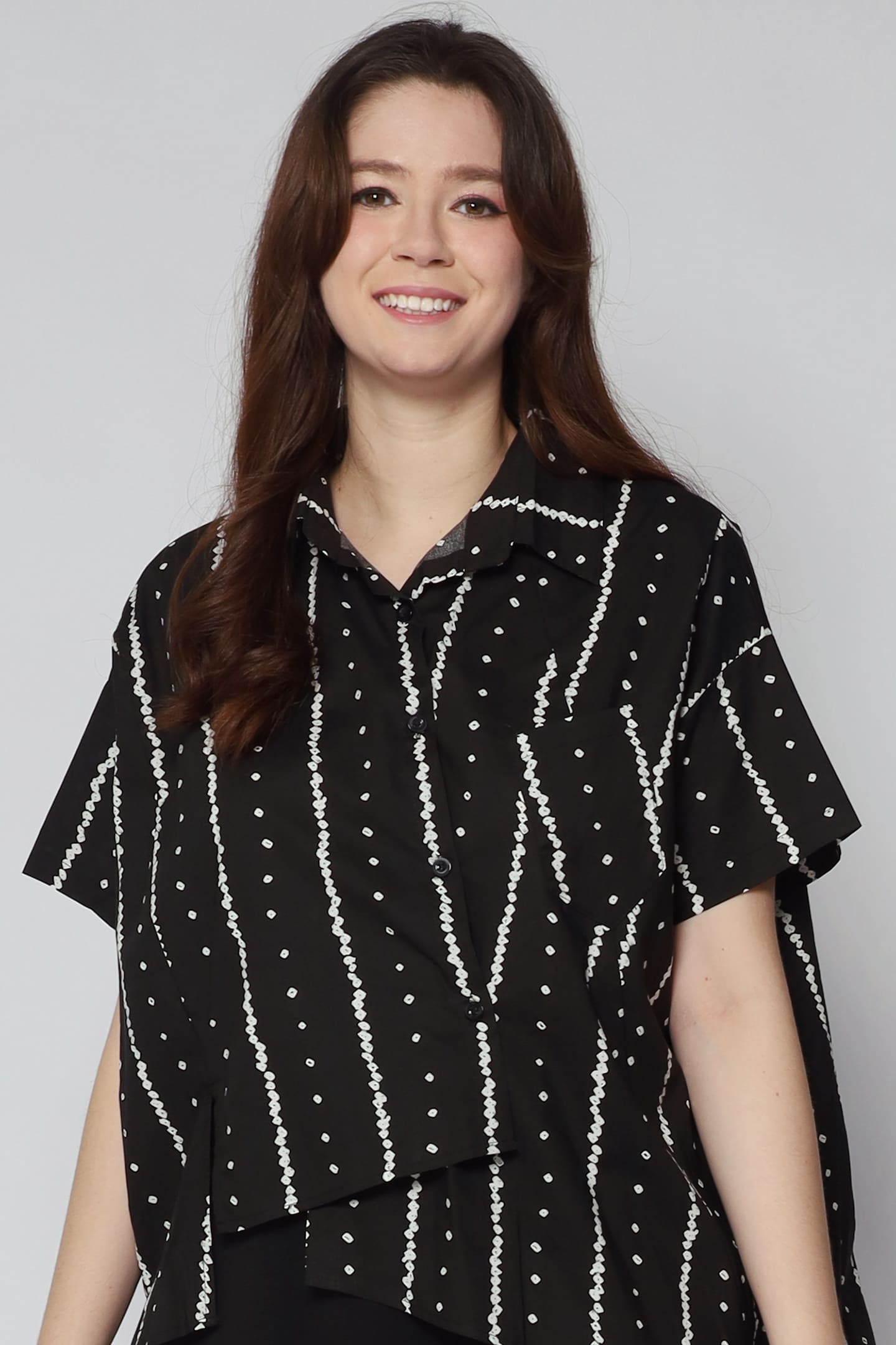 Heidi Open back Top in Black