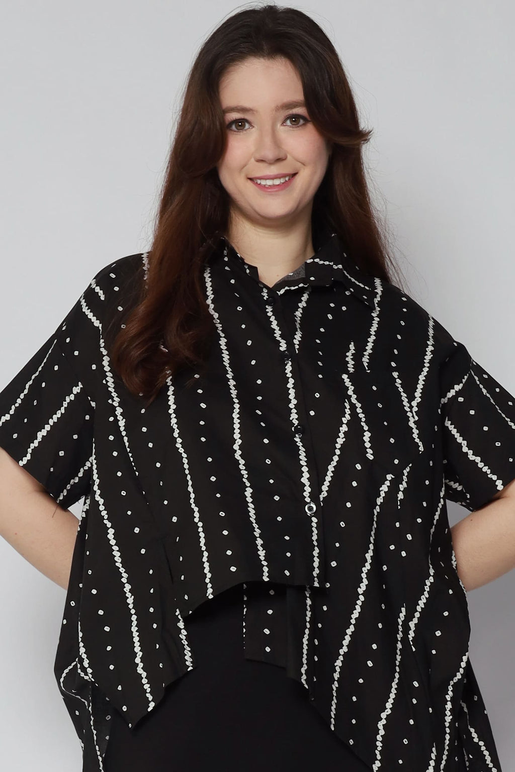 Heidi Open back Top in Black
