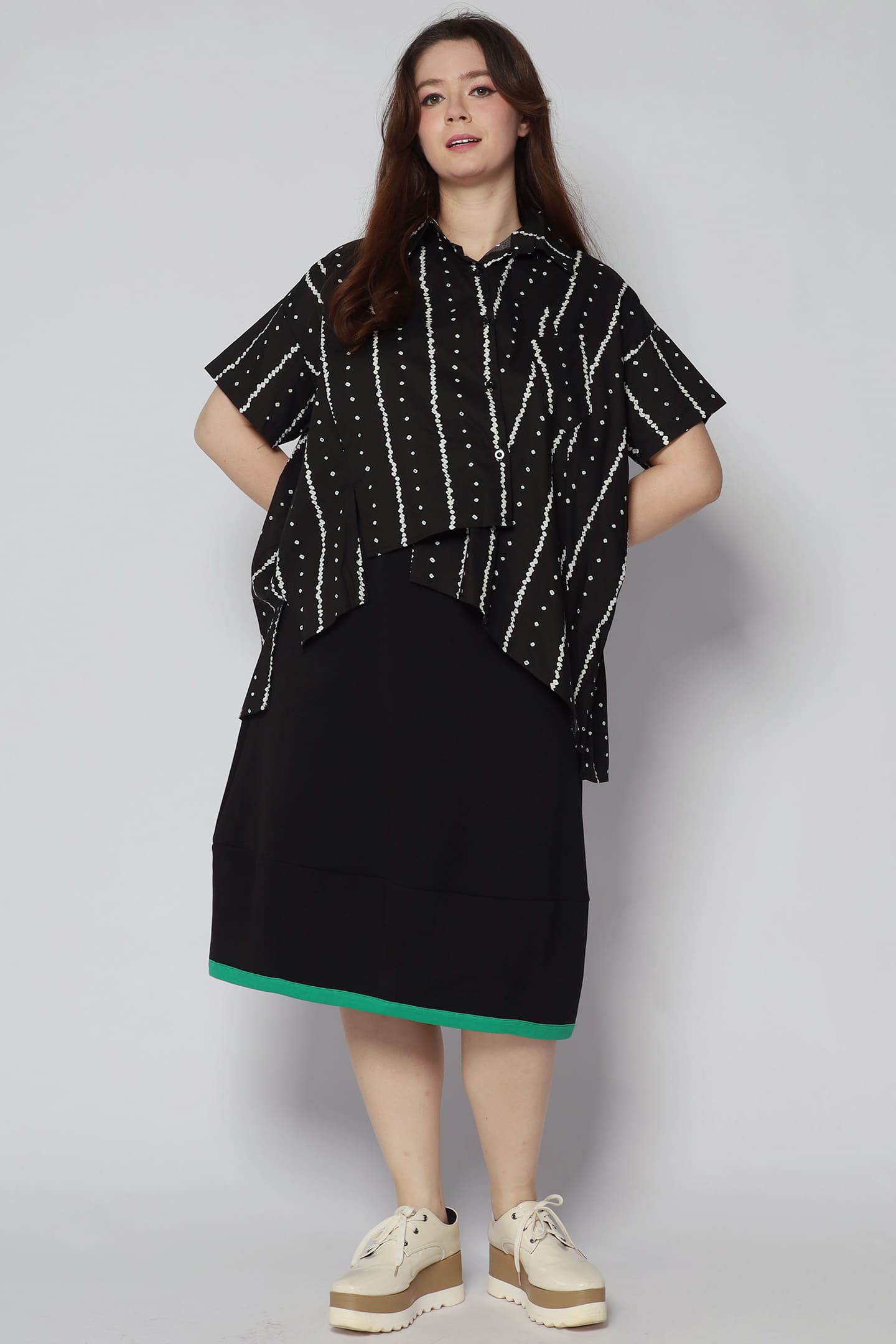 Heidi Open back Top in Black