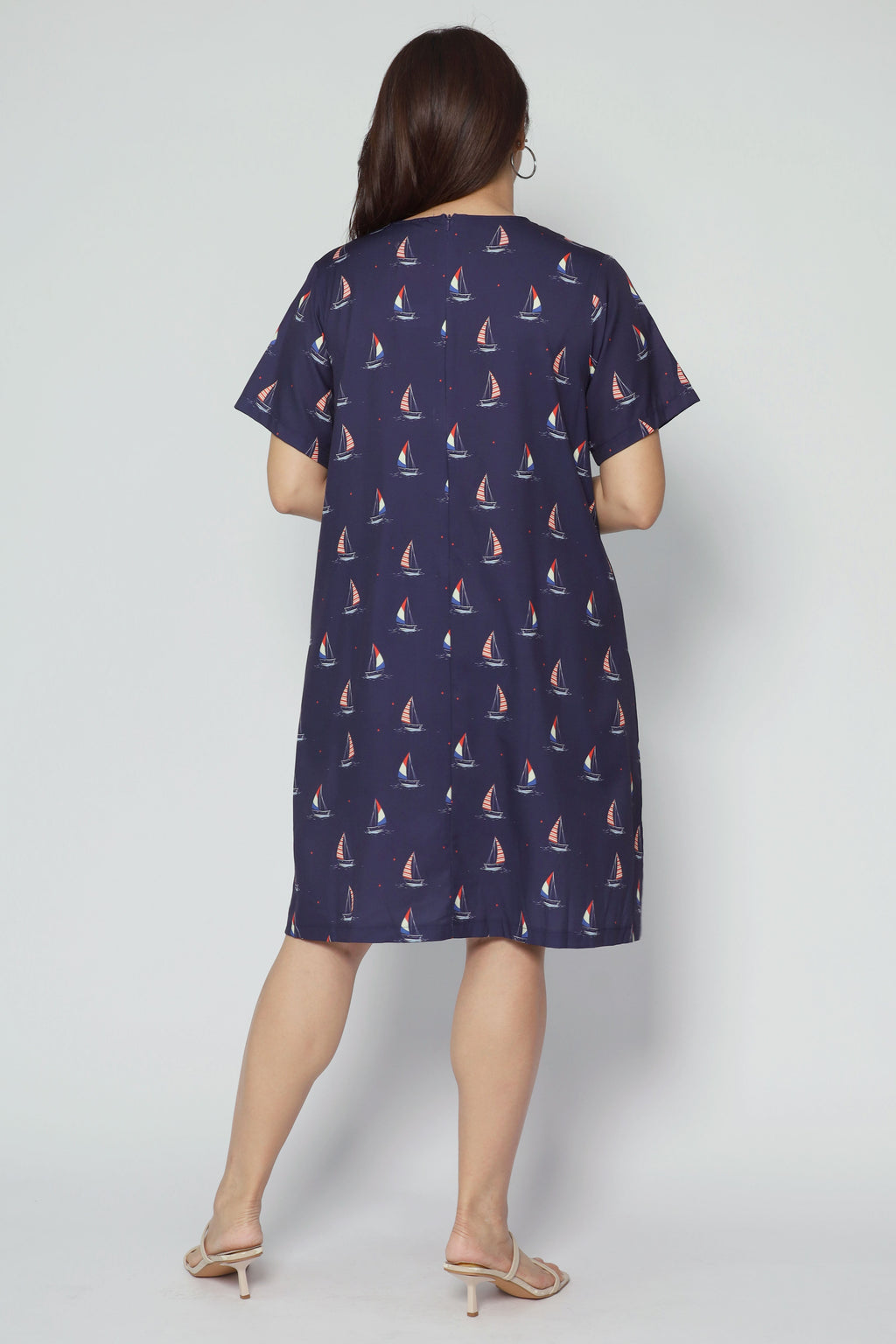 Kiri Dress in Sailboat