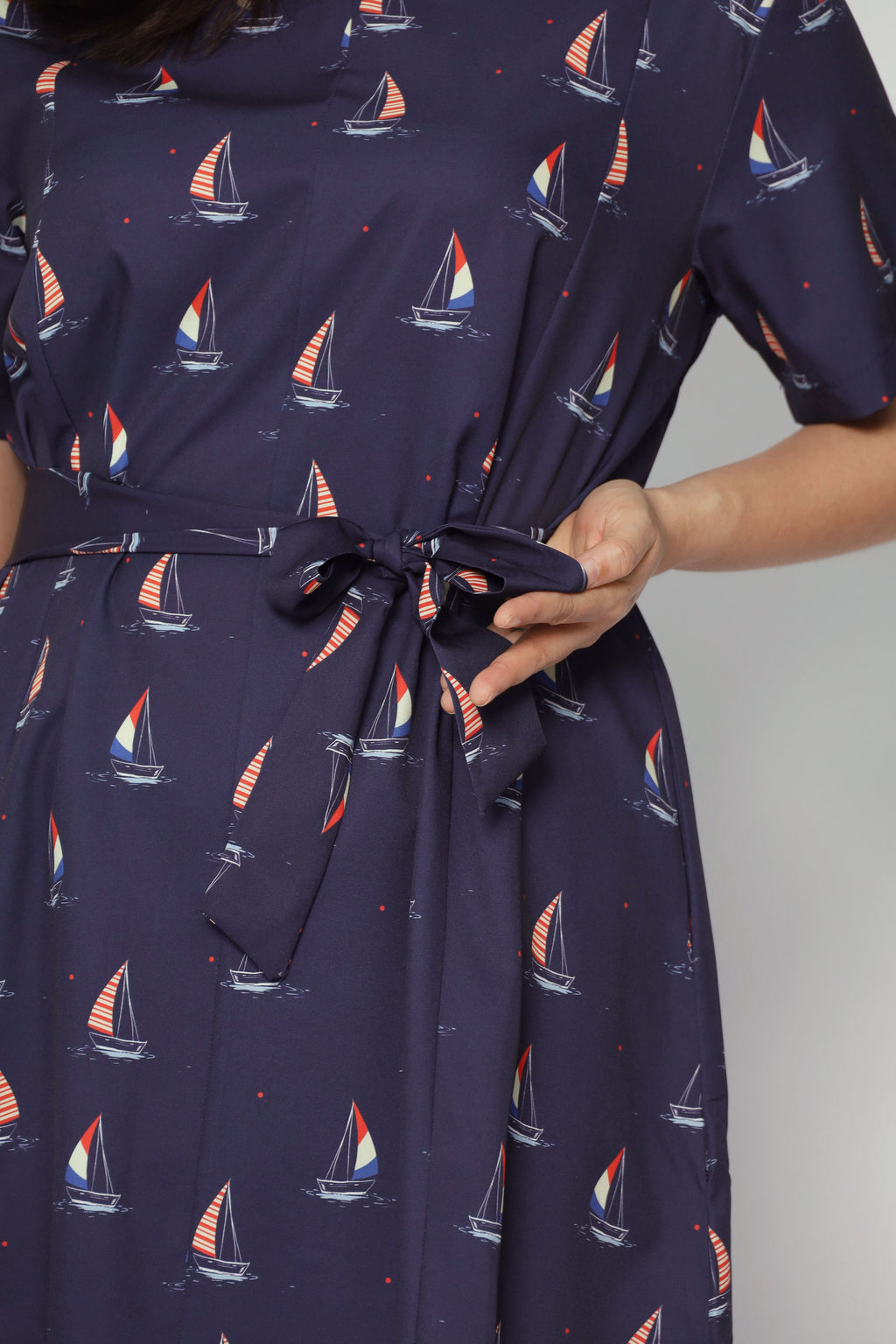 Kiri Dress in Sailboat