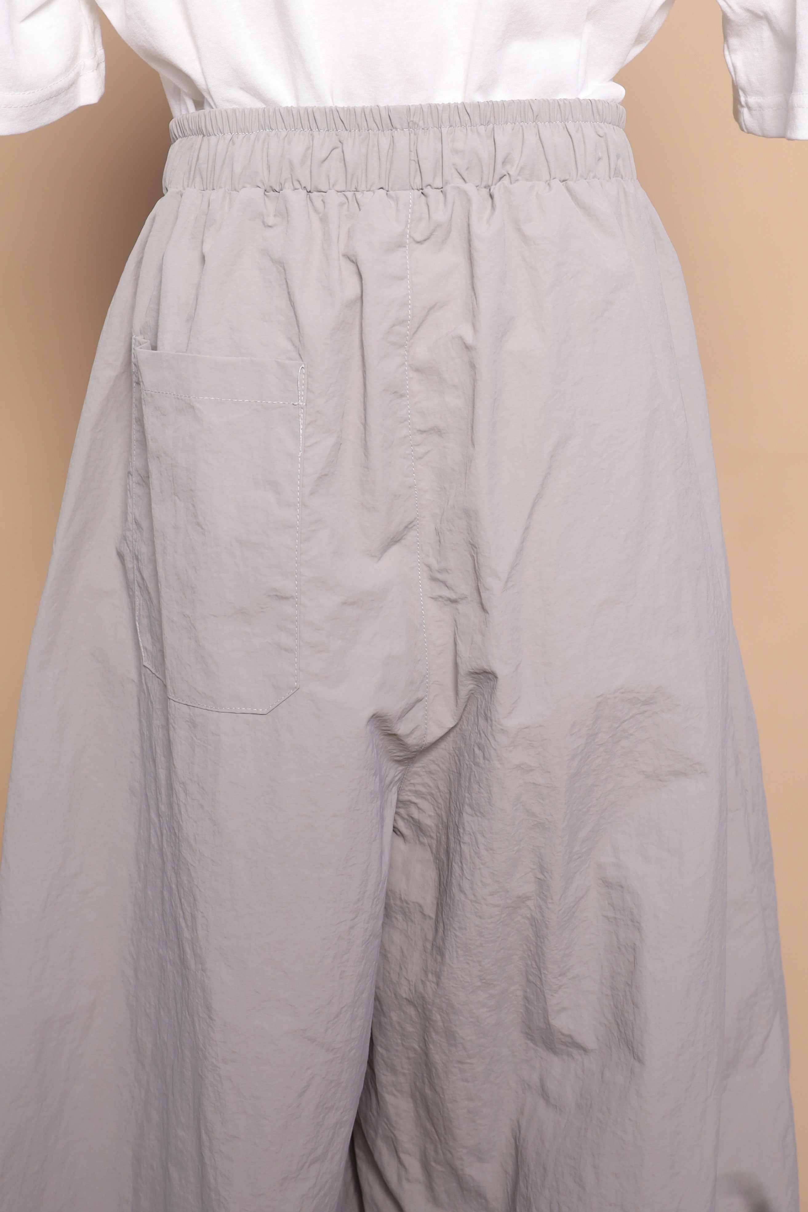 PO - Laia 3 in 1 Vest Top and Pants Set in Grey White