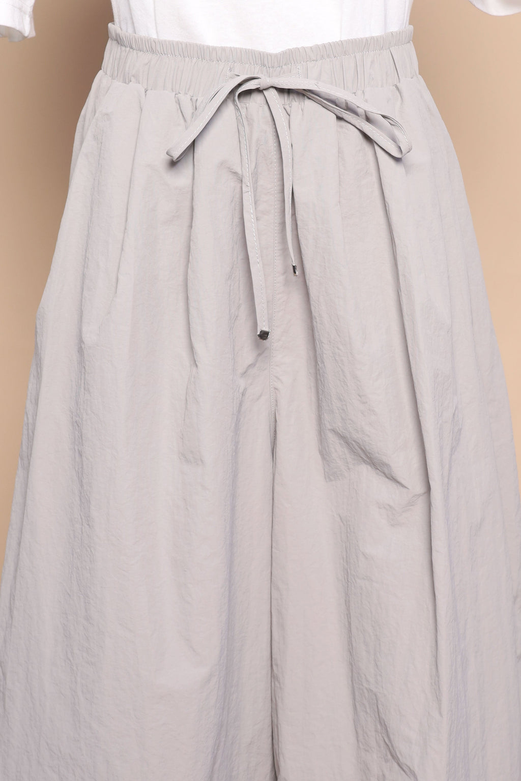 PO - Laia 3 in 1 Vest Top and Pants Set in Grey White