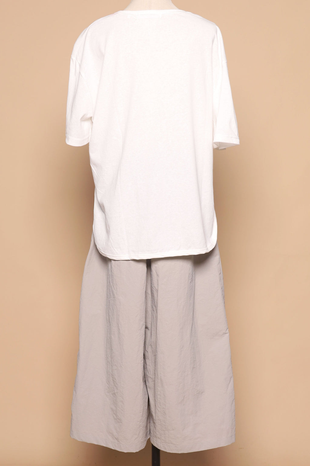 PO - Laia 3 in 1 Vest Top and Pants Set in Grey White