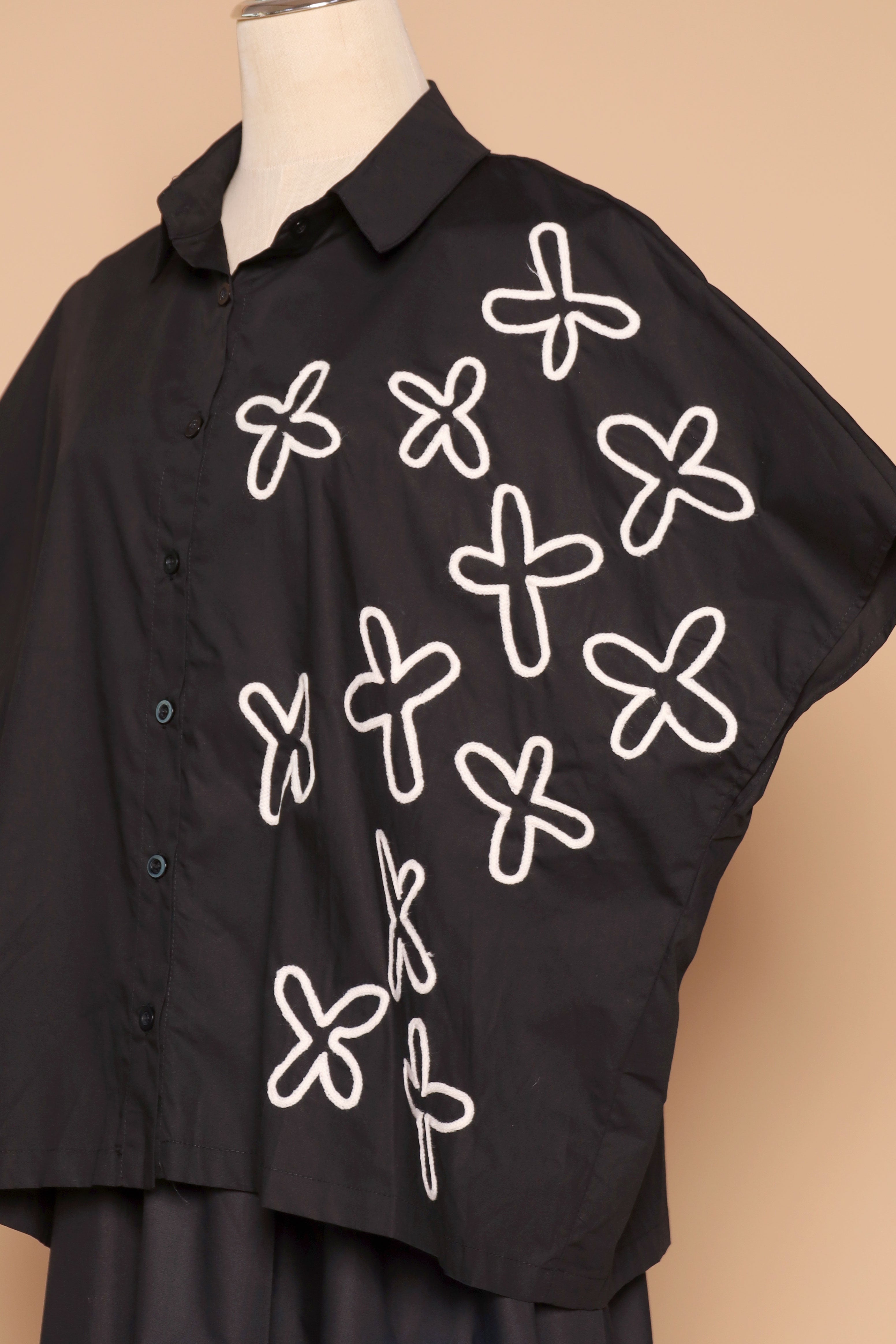 PO - Lawson Floral Shirt in Black