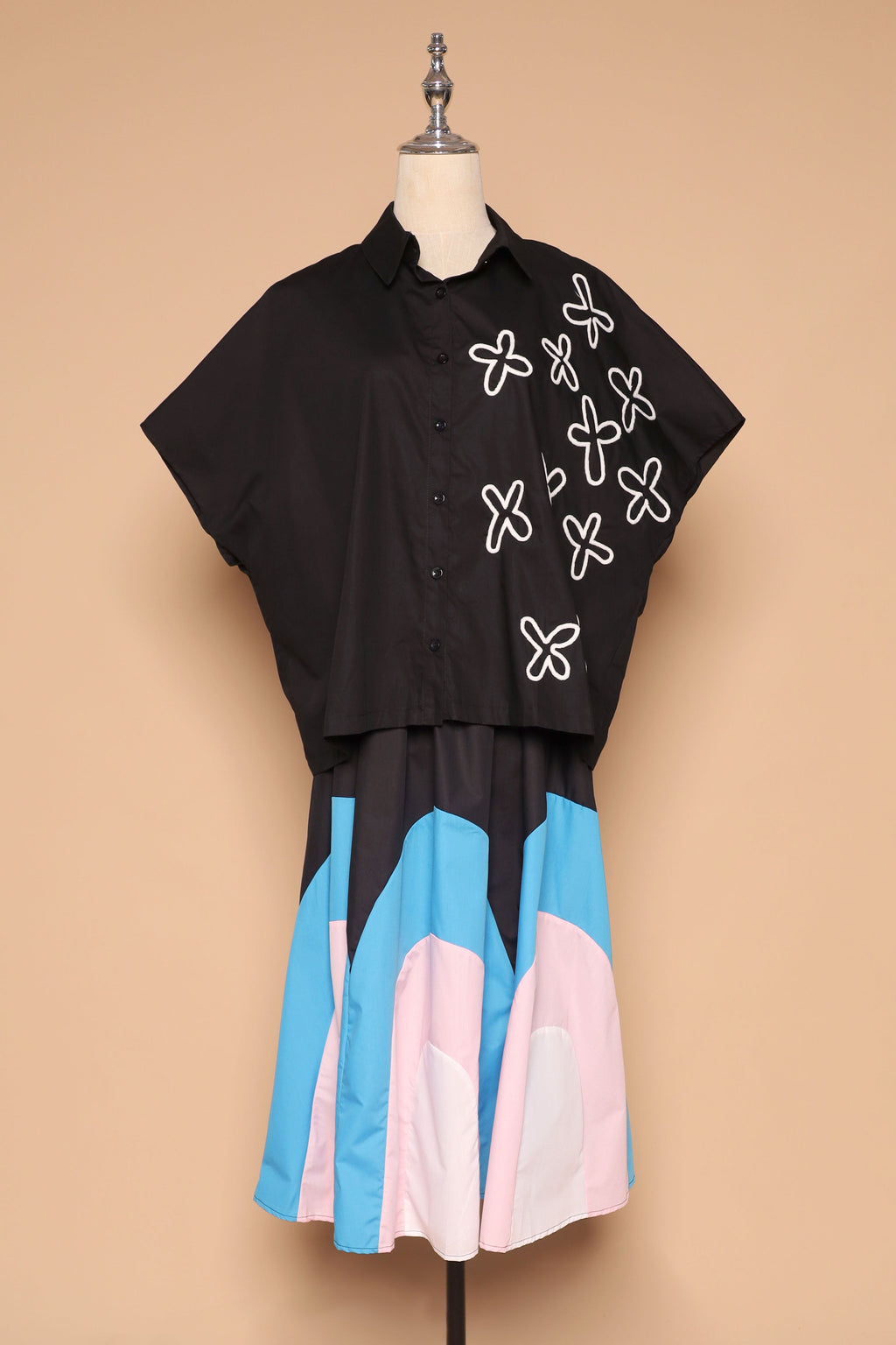 PO - Lawson Floral Shirt in Black