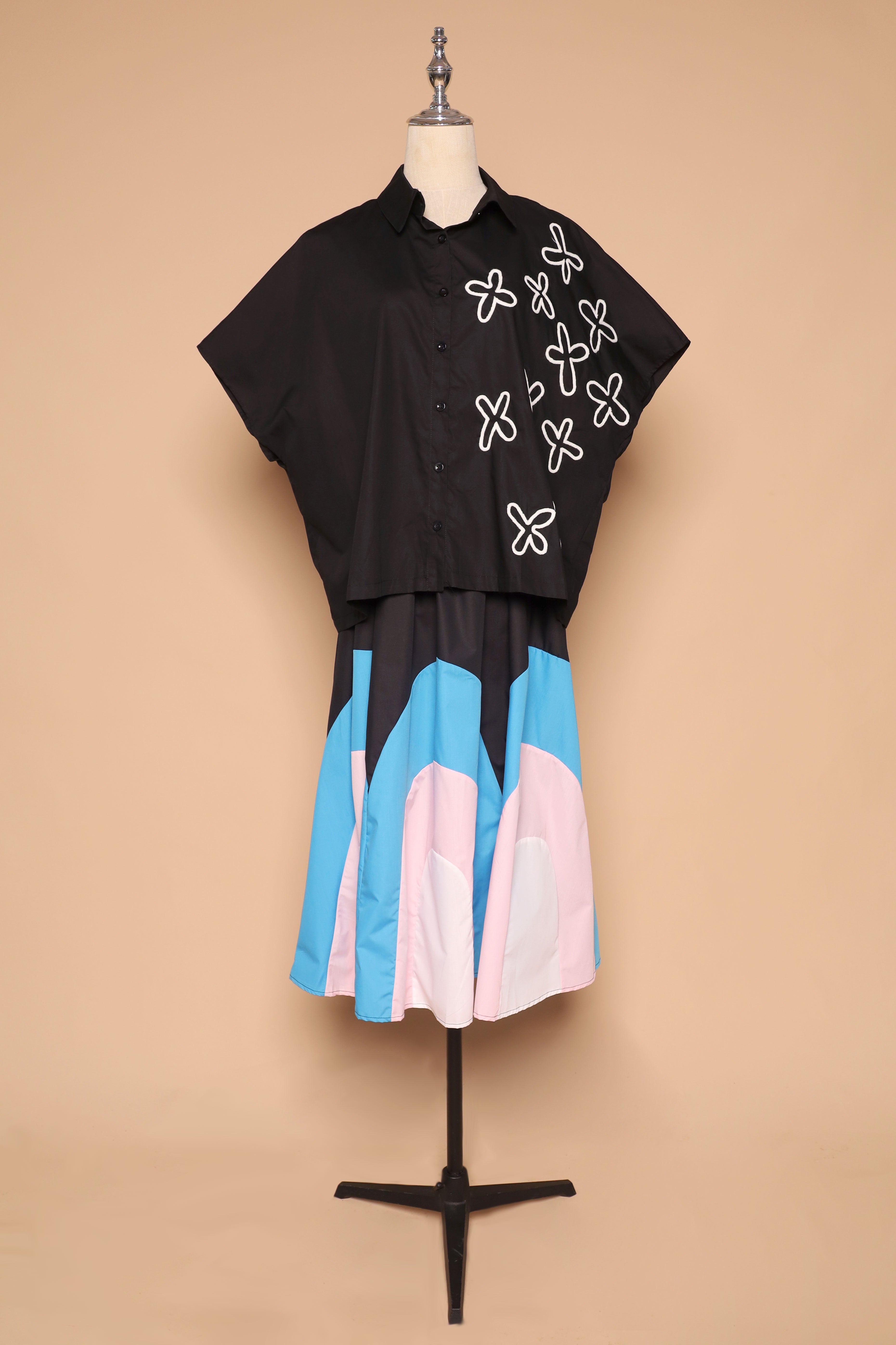 PO - Lawson Floral Shirt in Black