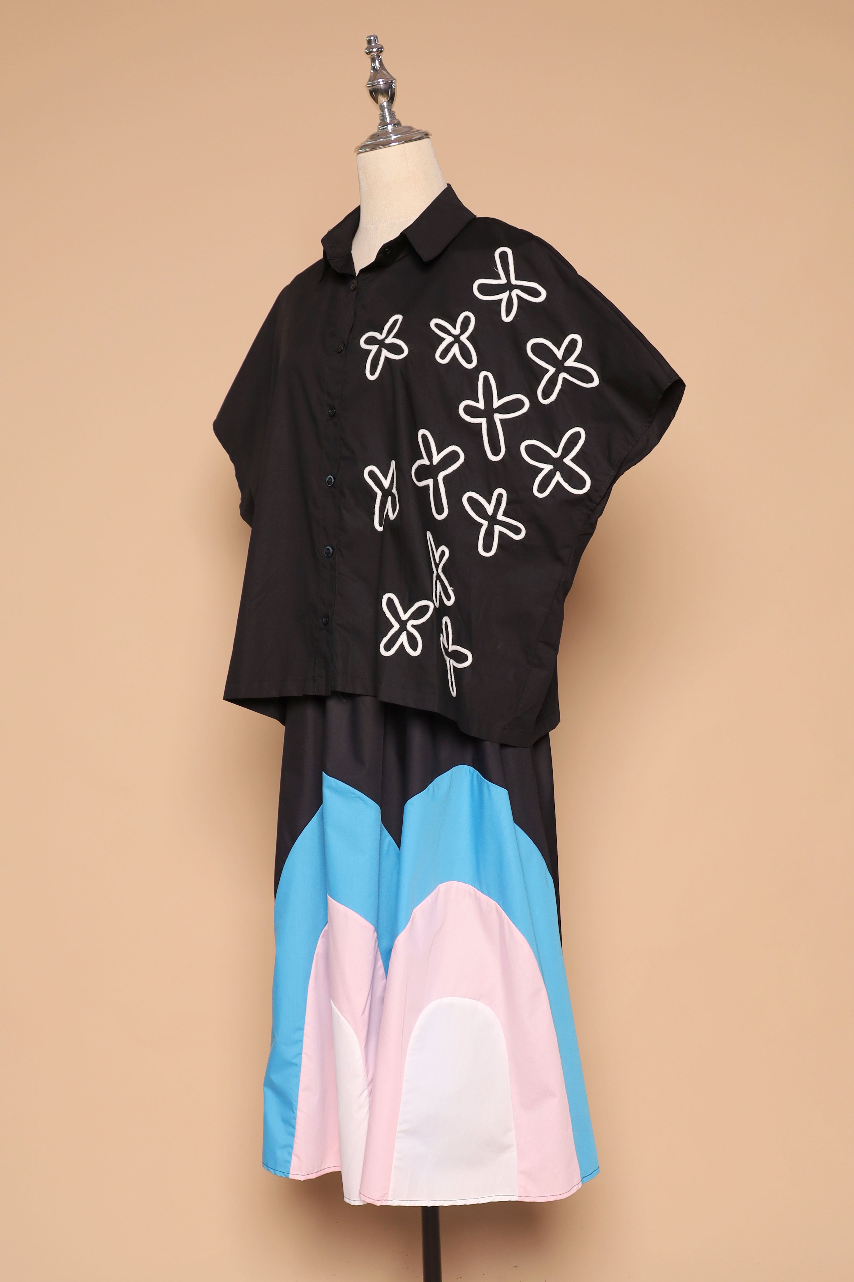 PO - Lawson Floral Shirt in Black
