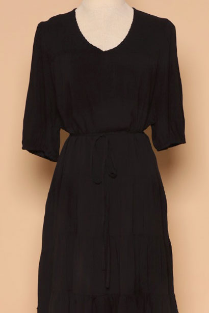 PO - Melbourne Dress in Black