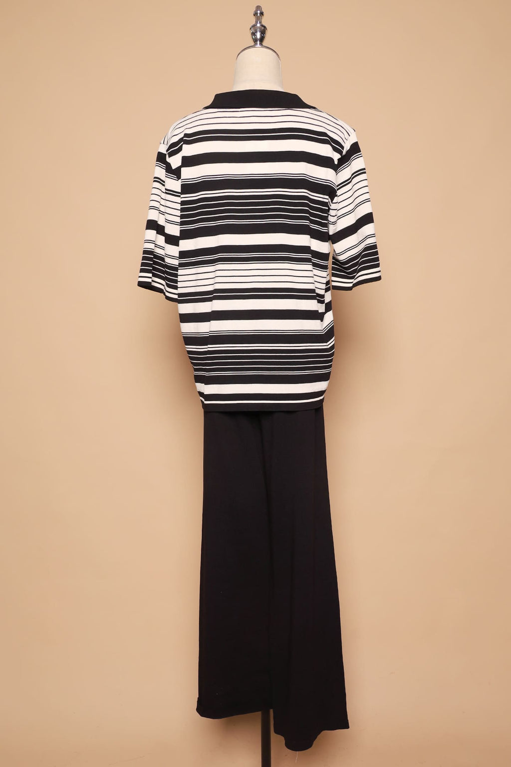 PO - Mun Knit Stripes 2 in 1 Top and Pants Set