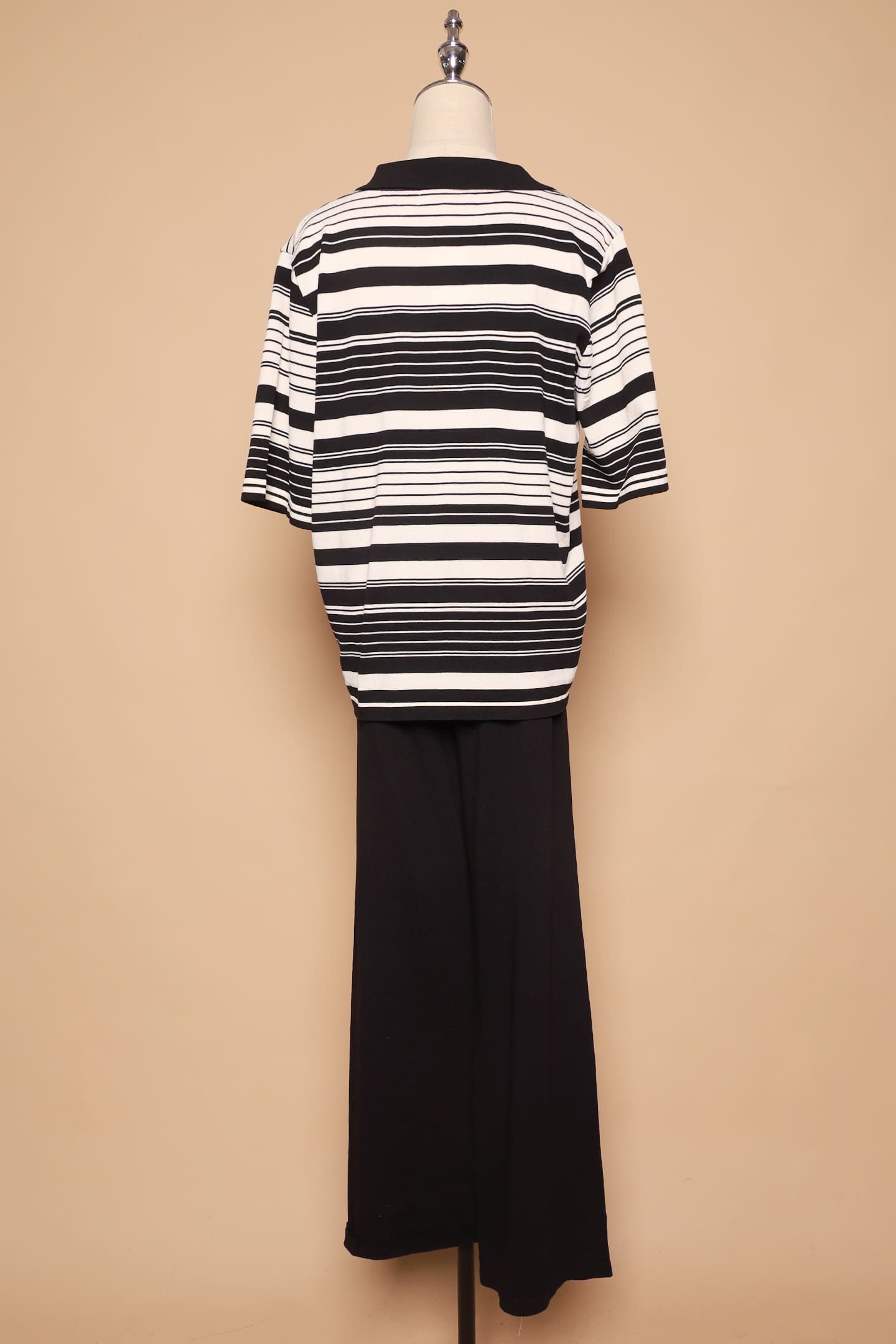 PO - Mun Knit Stripes 2 in 1 Top and Pants Set