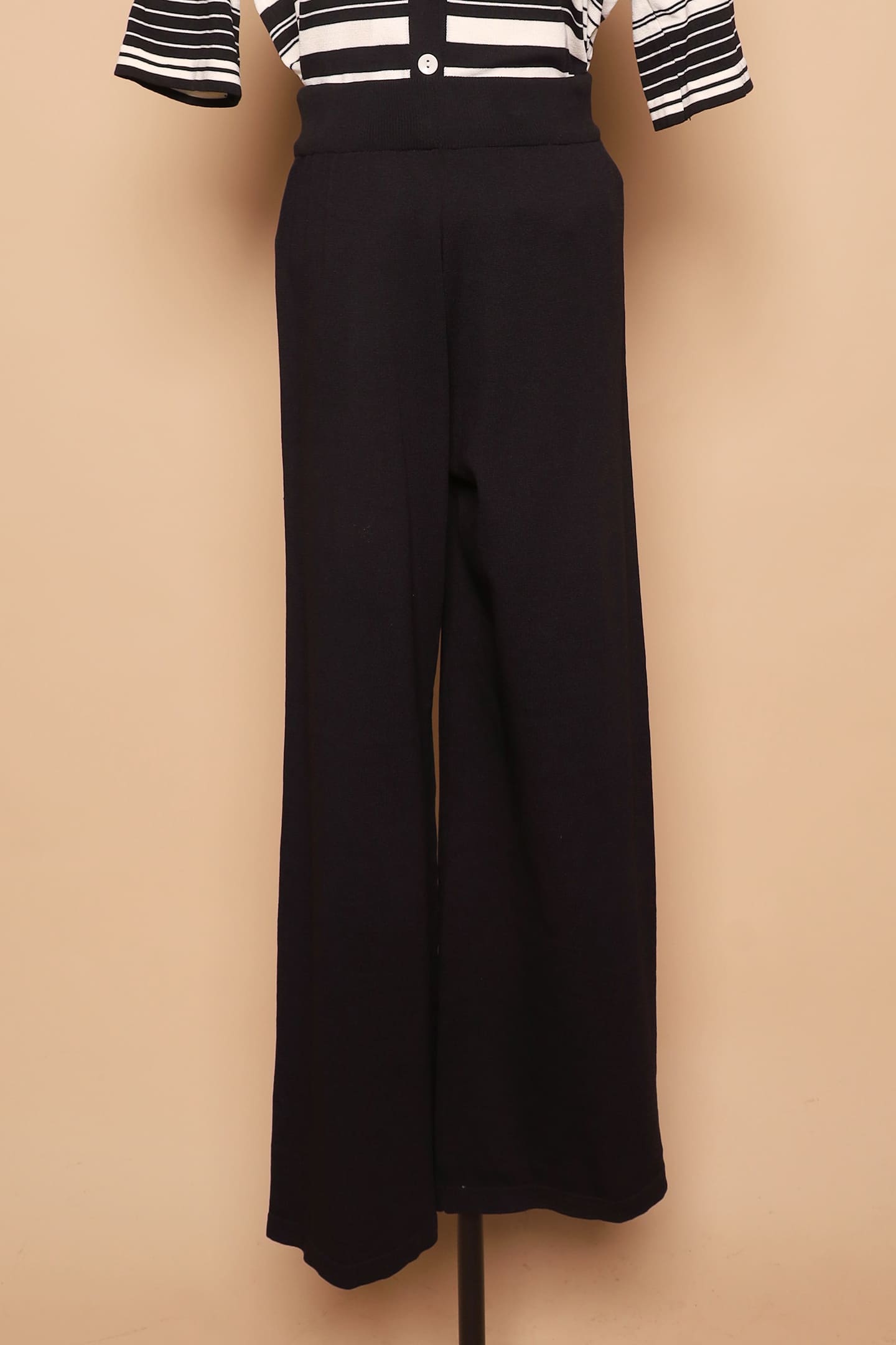 PO - Mun Knit Stripes 2 in 1 Top and Pants Set