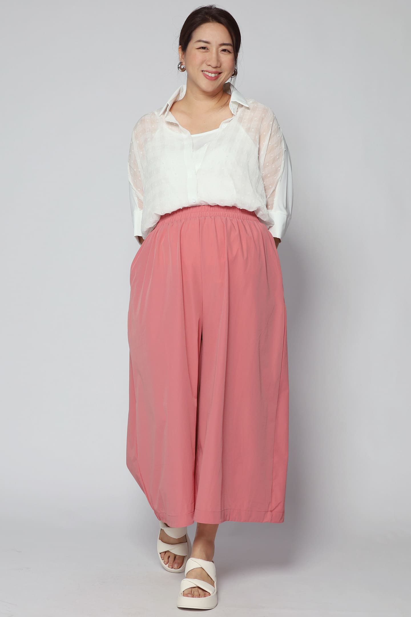 Nellie Culottes in Pink