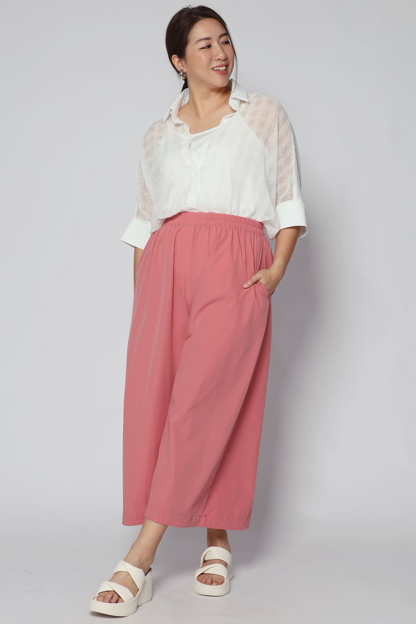 Nellie Culottes in Pink